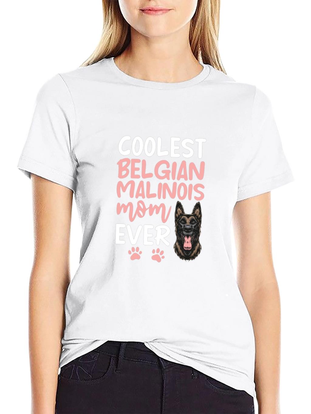 Coolest Belgian Malinois Mom Ever T-Shirt