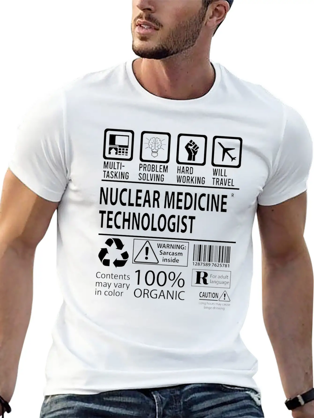 Nuclear Medicine Technologist T Shirt - Multitaski Unisex Casual T-Shirt – Clean Design For Daily Comfort