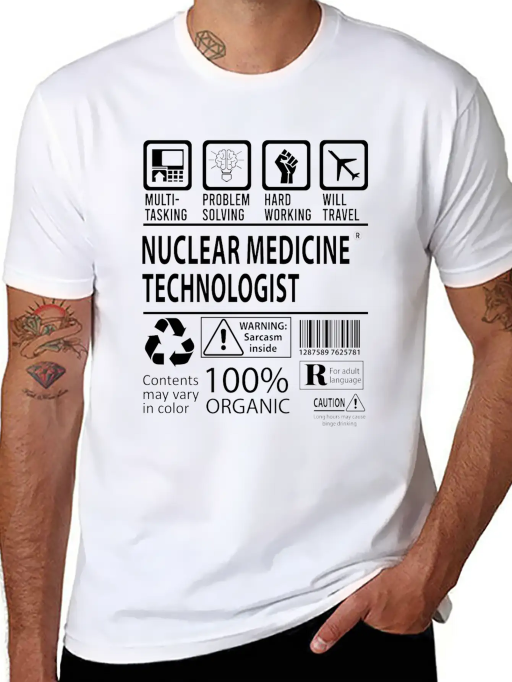 Nuclear Medicine Technologist T Shirt - Multitaski Unisex Casual T-Shirt – Clean Design For Daily Comfort