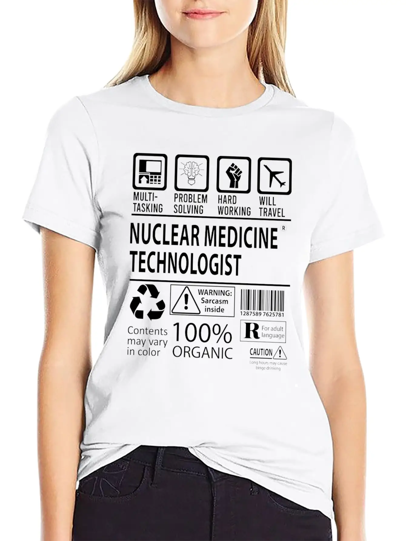 Nuclear Medicine Technologist T Shirt - Multitaski Unisex Casual T-Shirt – Clean Design For Daily Comfort
