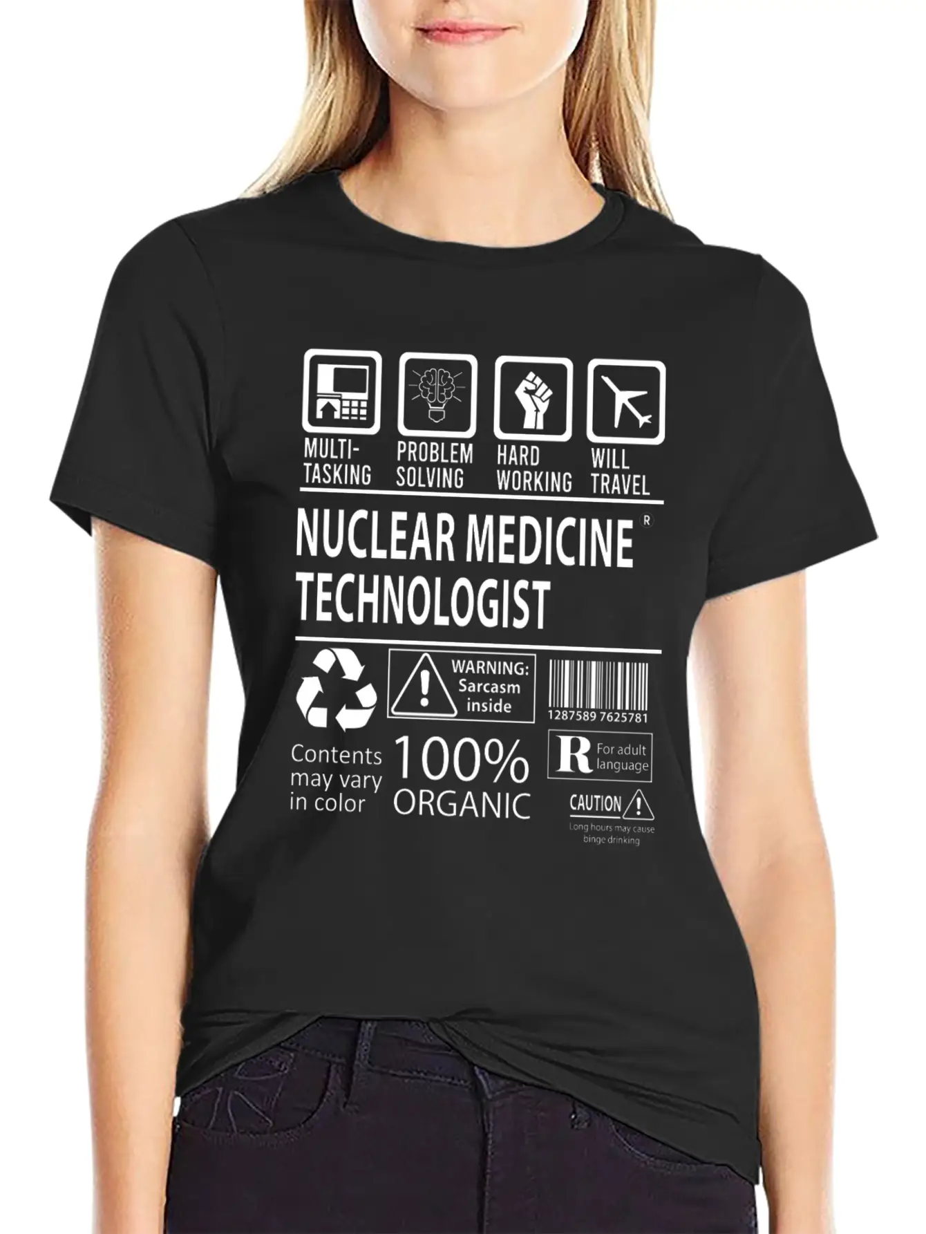 Nuclear Medicine Technologist T Shirt - Multitaski Unisex Casual T-Shirt – Clean Design For Daily Comfort