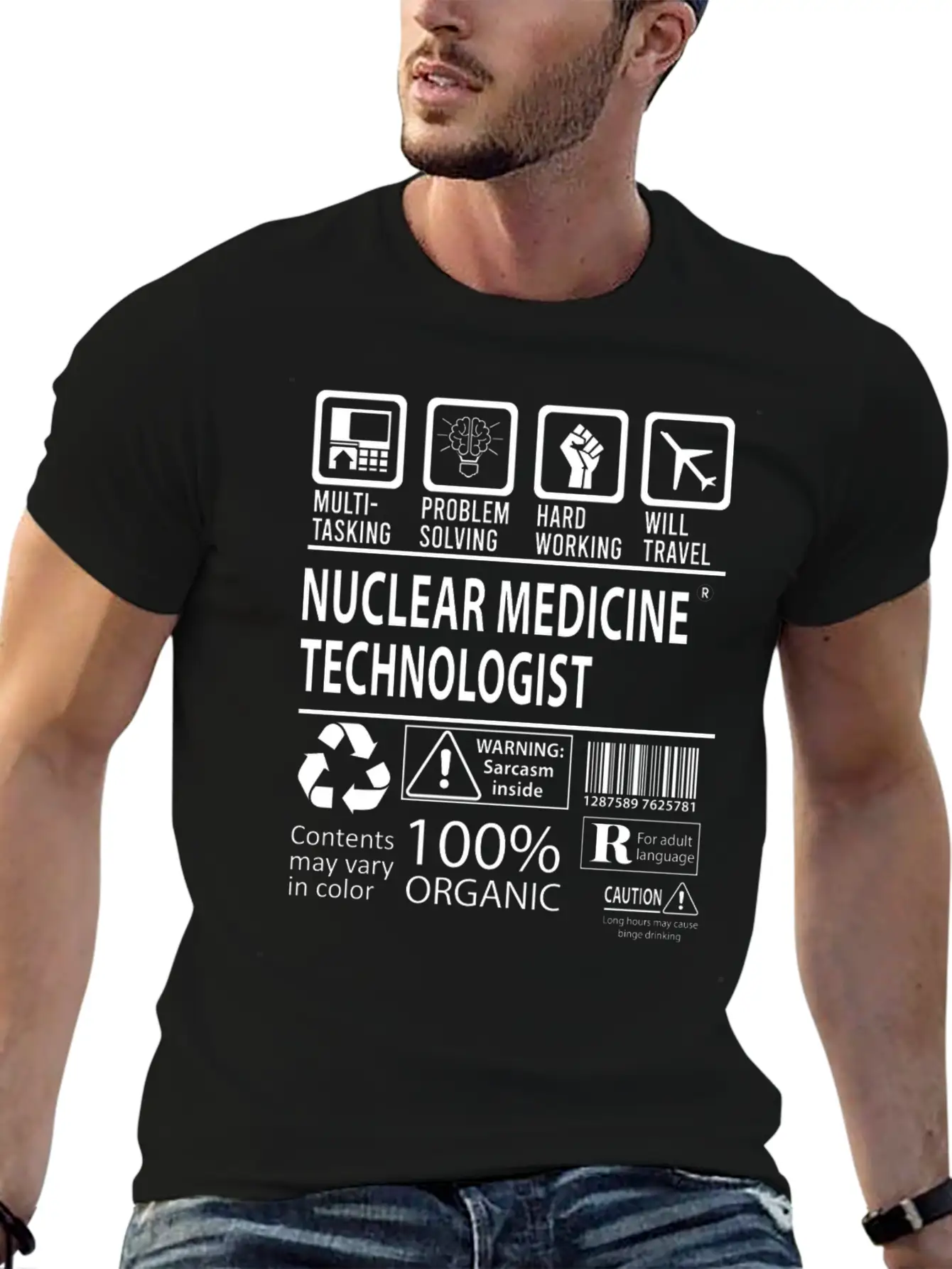 Nuclear Medicine Technologist T Shirt - Multitaski Unisex Casual T-Shirt – Clean Design For Daily Comfort