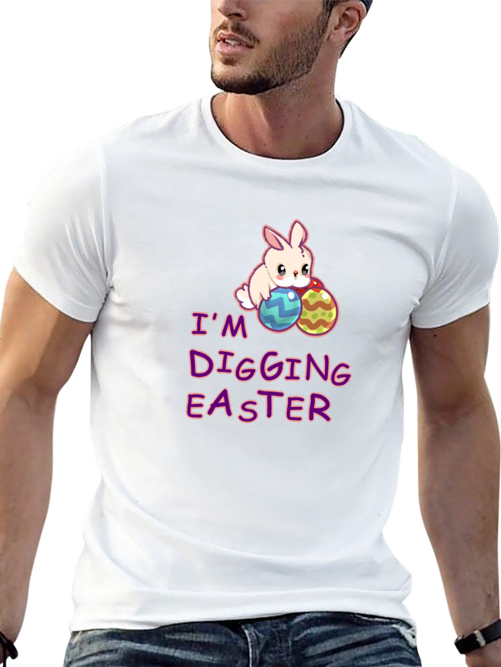 Im Digging Easter Bunny T-Shirt
