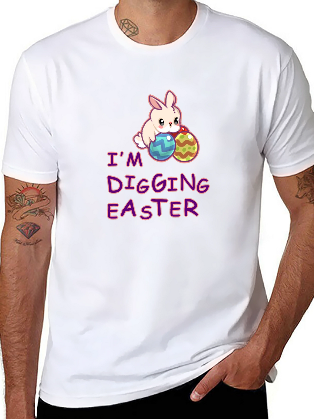 Im Digging Easter Bunny T-Shirt