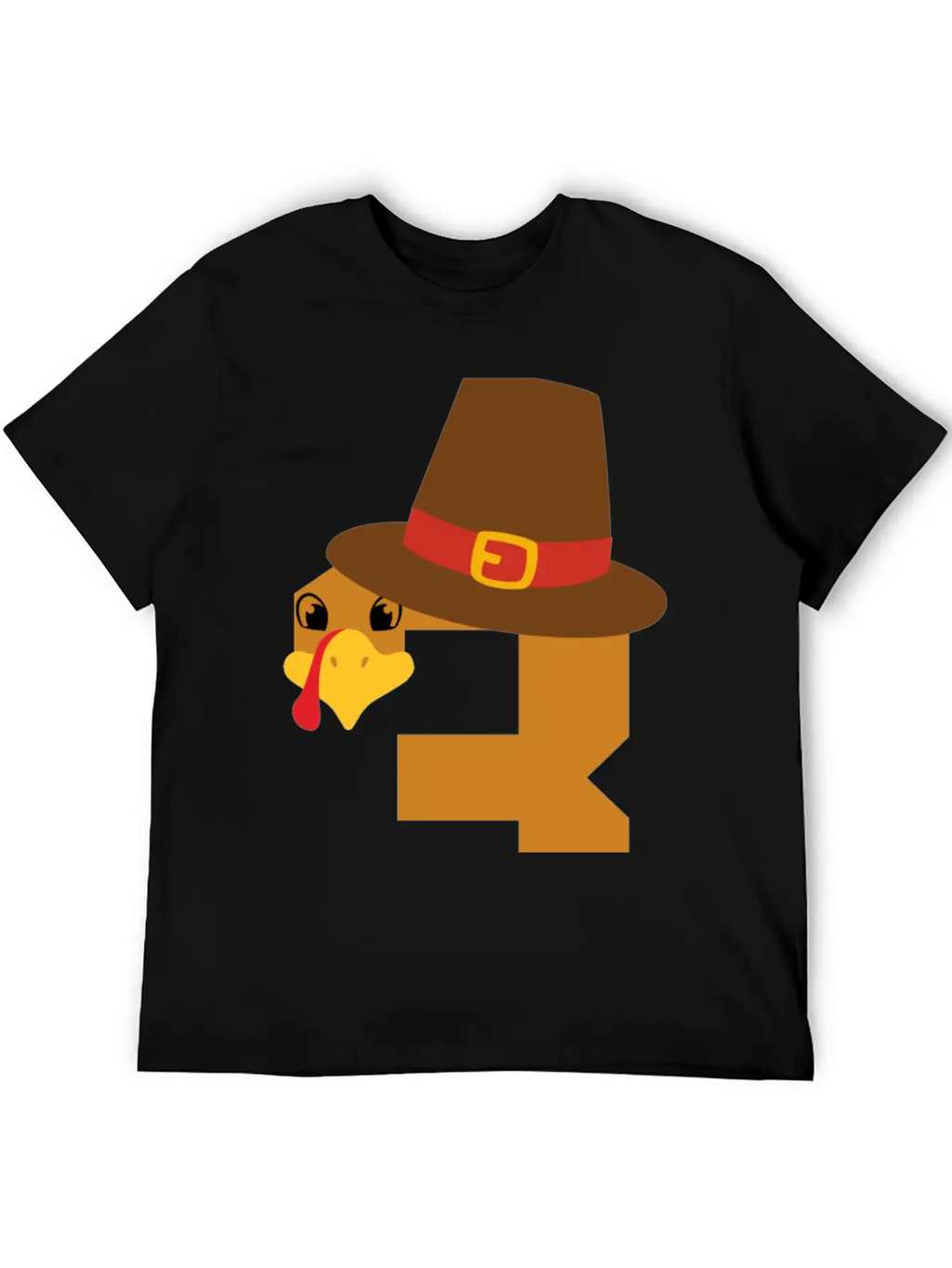 Number 3 Turkey Thanksgiving Outfit Boy 3 Year Old Unisex Short Sleeve Soft Cotton T-Shirt – Casual Everyday Wear
