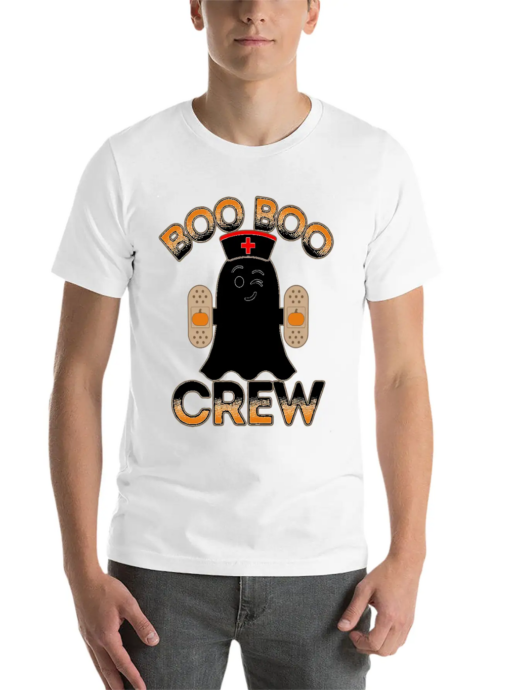 Nurse Halloween For Hospital School Nurse Boo Boo Unisex Casual T-Shirt – Clean Design For Daily Comfort