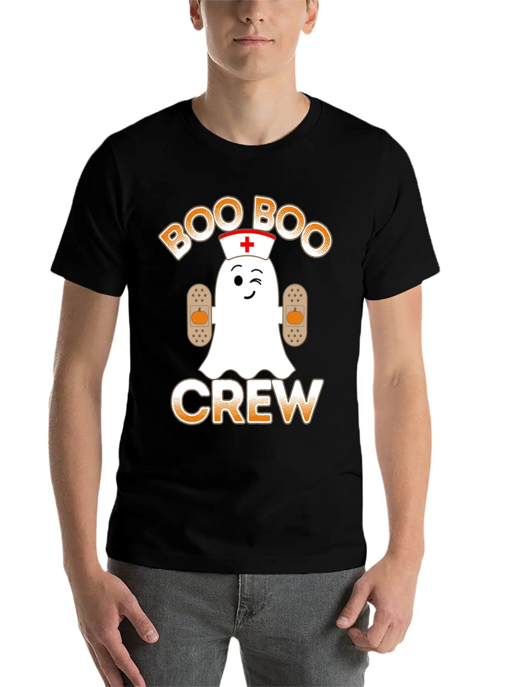 Nurse Halloween For Hospital School Nurse Boo Boo Unisex Casual T-Shirt – Clean Design For Daily Comfort