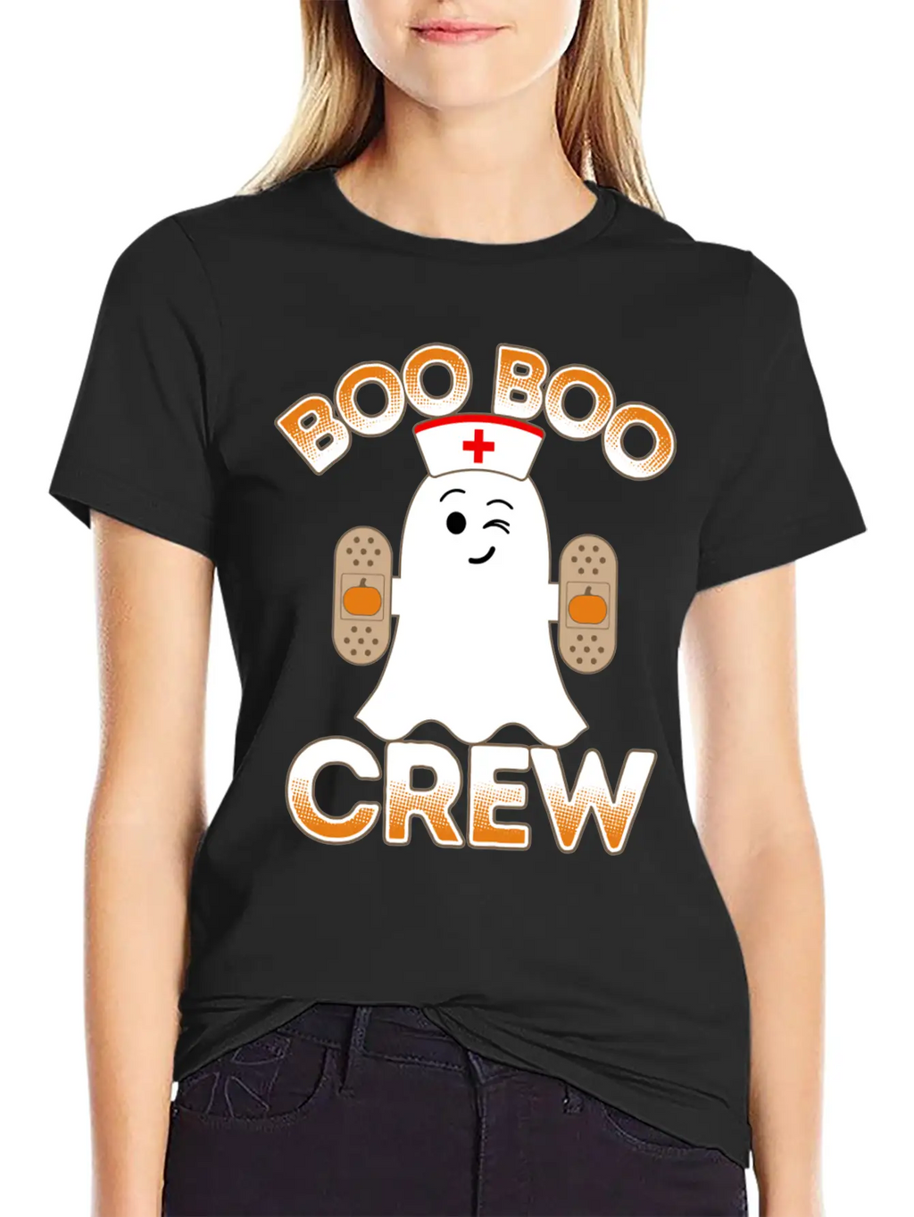 Nurse Halloween For Hospital School Nurse Boo Boo Unisex Casual T-Shirt – Clean Design For Daily Comfort