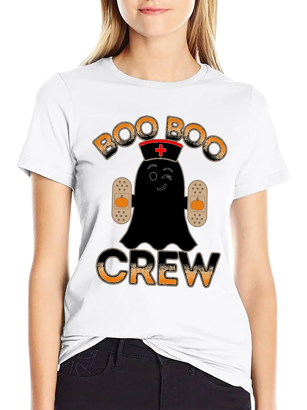 Nurse Halloween For Hospital School Nurse Boo Boo Unisex Casual T-Shirt – Clean Design For Daily Comfort