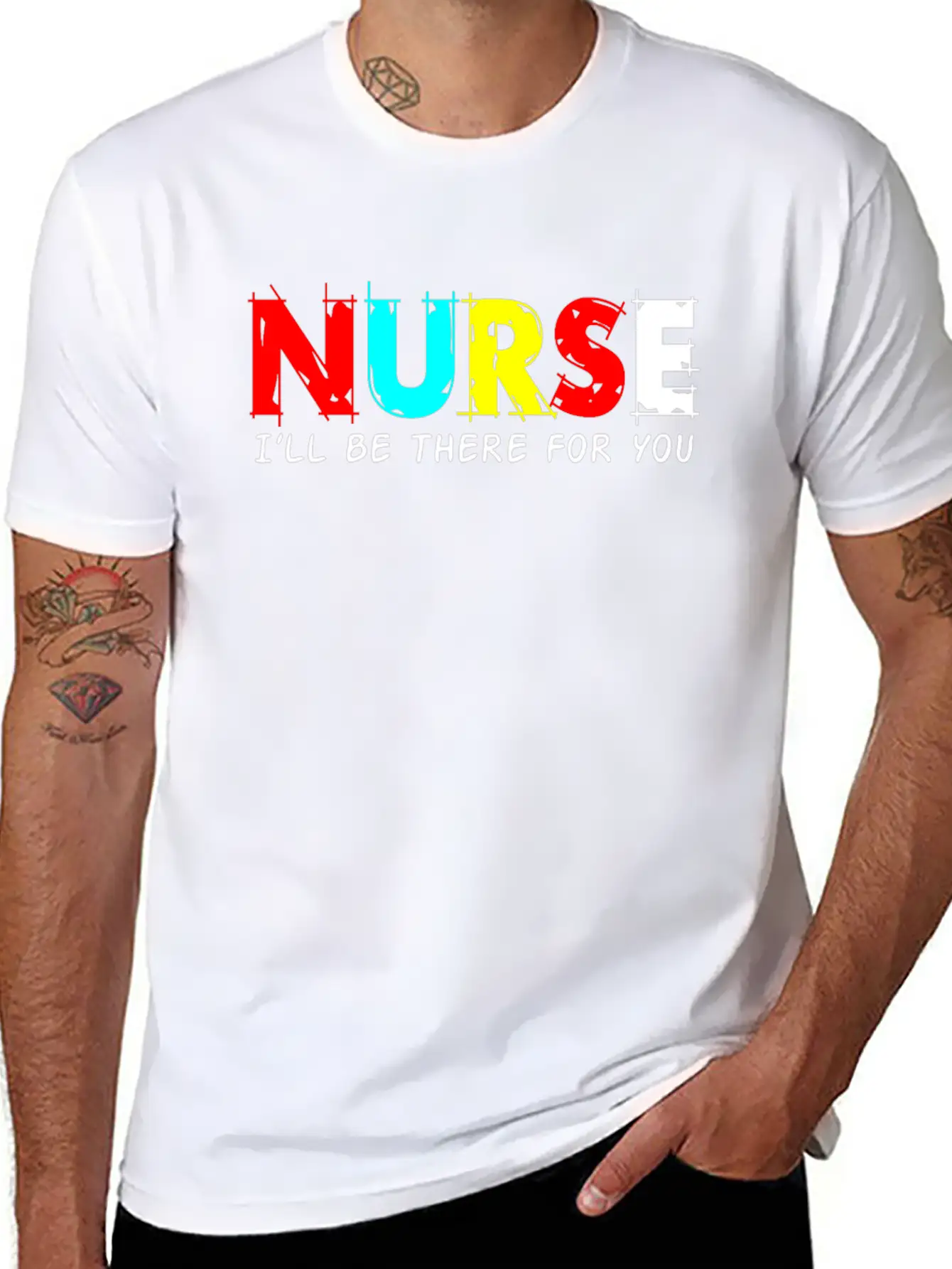 Nurse Hospital Gift Stylish Everyday T-Shirt – Unisex Basic Cotton Tee