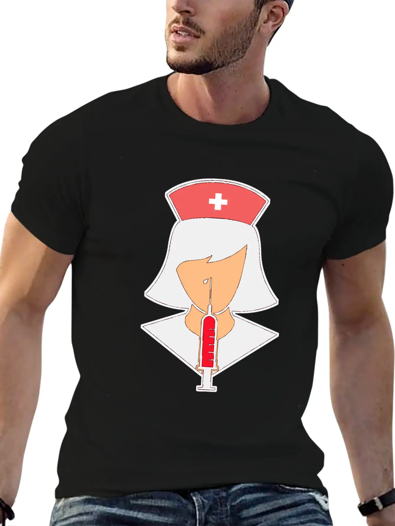 Nurse Medicin Profession Occupation Job Essential Cotton Tee For Daily Outfits – Unisex Style
