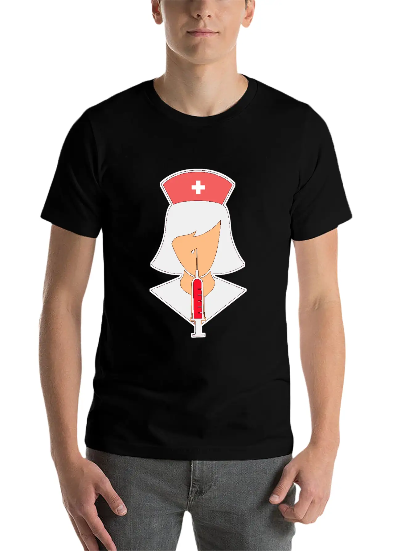 Nurse Medicin Profession Occupation Job Essential Cotton Tee For Daily Outfits – Unisex Style