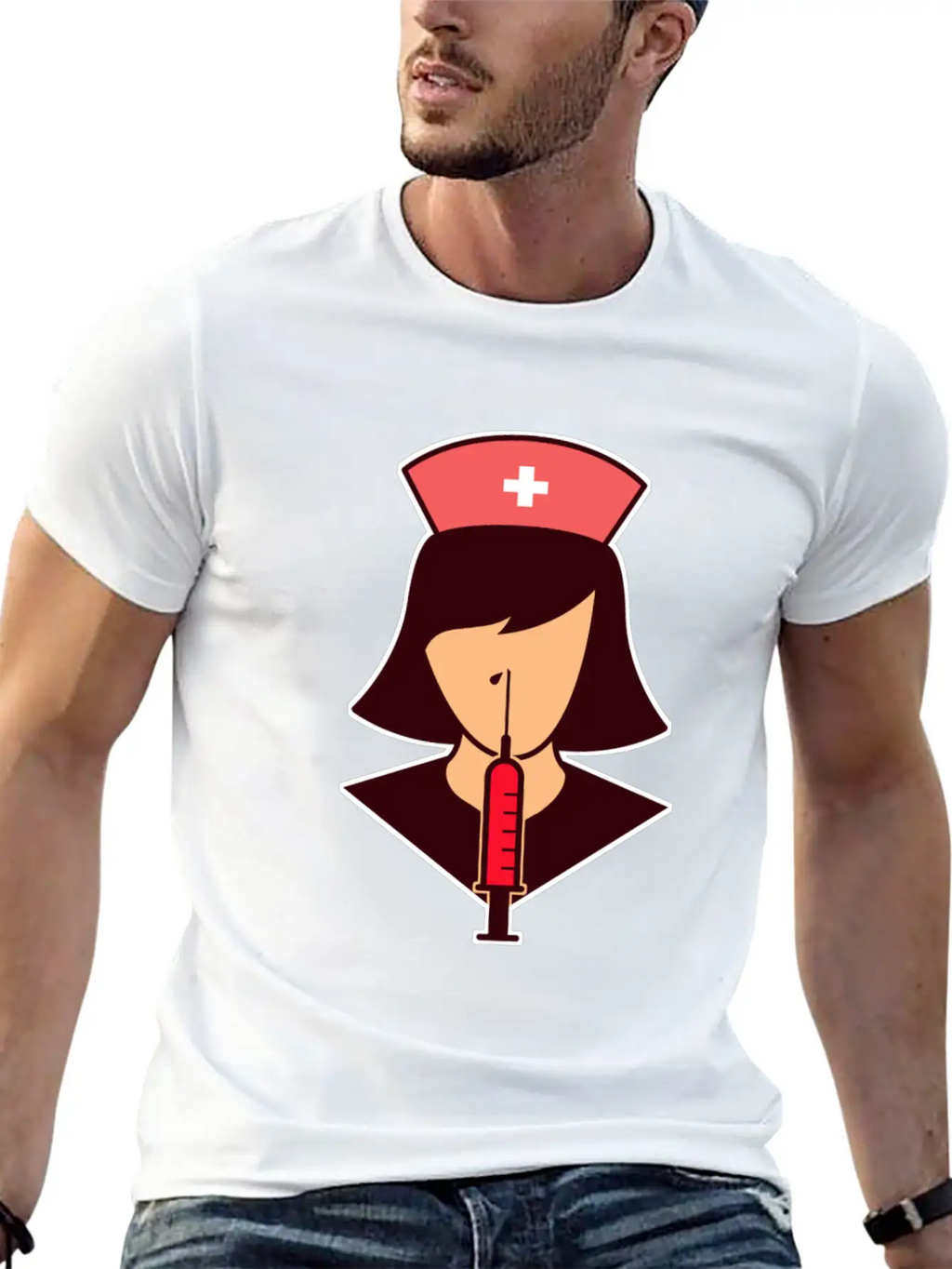 Nurse Medicin Profession Occupation Job Essential Cotton Tee For Daily Outfits – Unisex Style