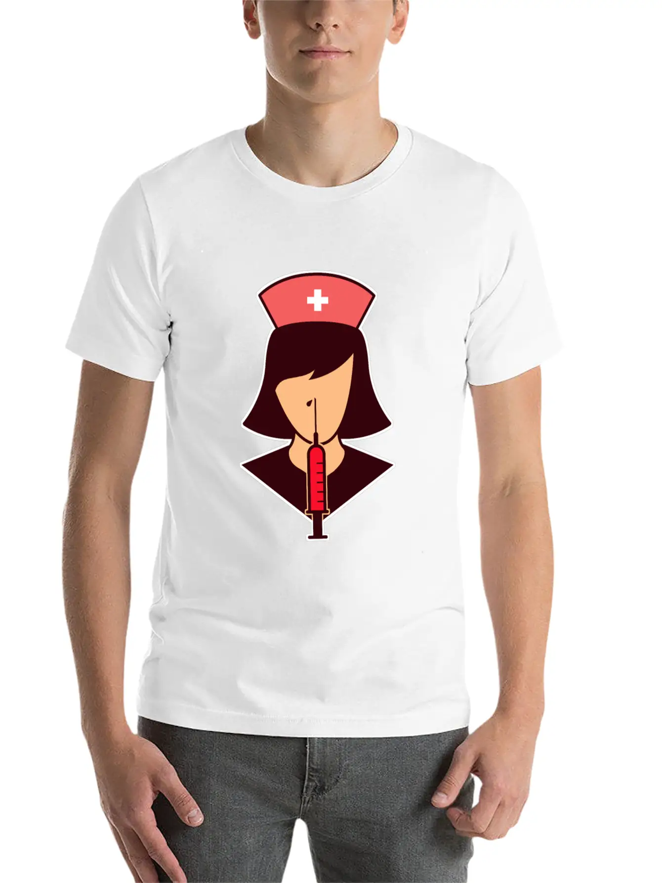 Nurse Medicin Profession Occupation Job Essential Cotton Tee For Daily Outfits – Unisex Style