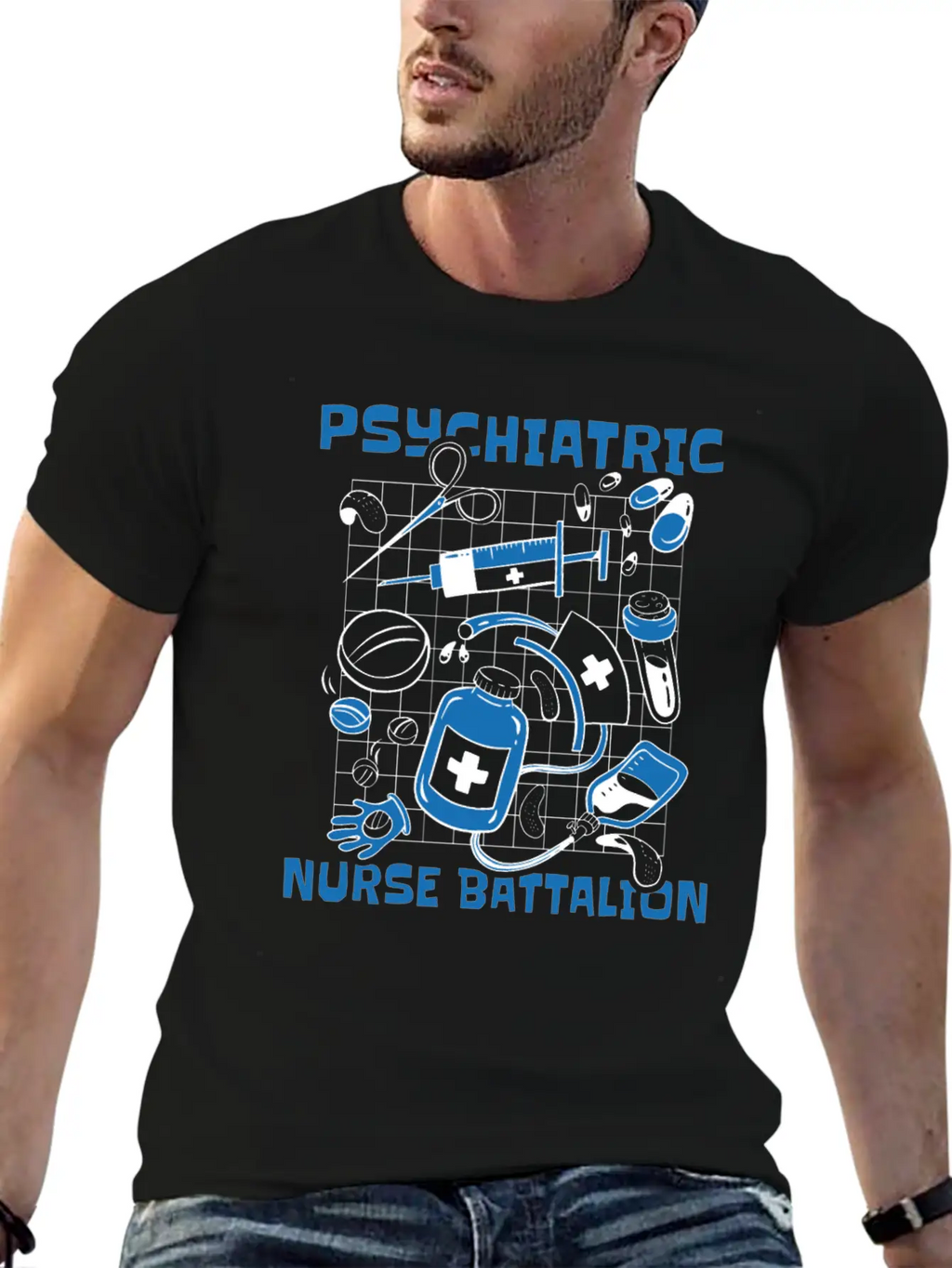 Nurse Nursing Psych Nurse Unisex Casual T-Shirt – Clean Design For Daily Comfort