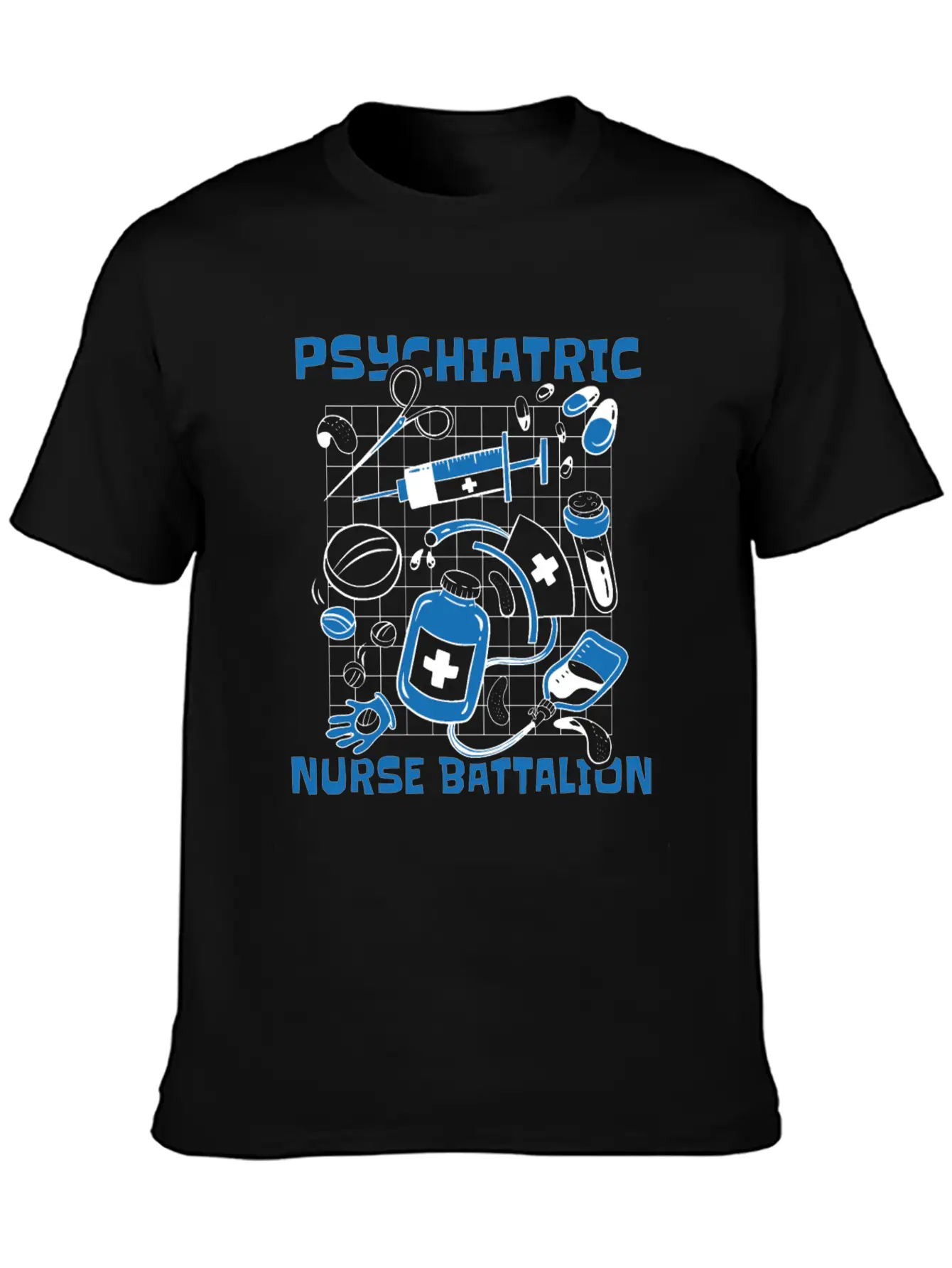 Nurse Nursing Psych Nurse Unisex Casual T-Shirt – Clean Design For Daily Comfort