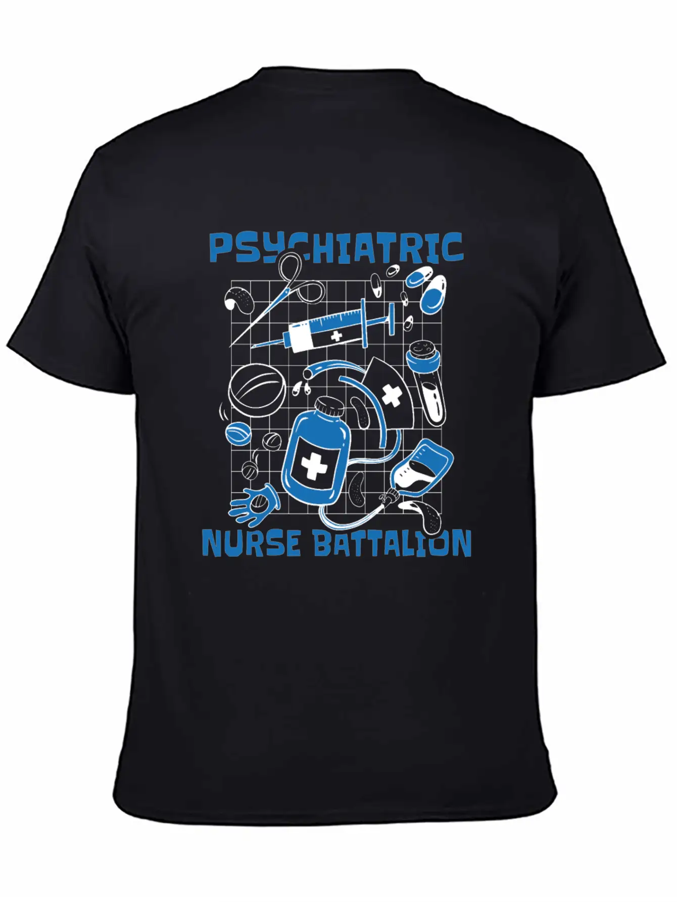 Nurse Nursing Psych Nurse Unisex Casual T-Shirt – Clean Design For Daily Comfort