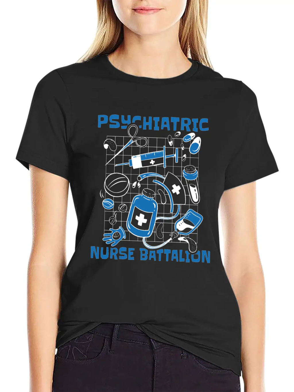 Nurse Nursing Psych Nurse Unisex Casual T-Shirt – Clean Design For Daily Comfort