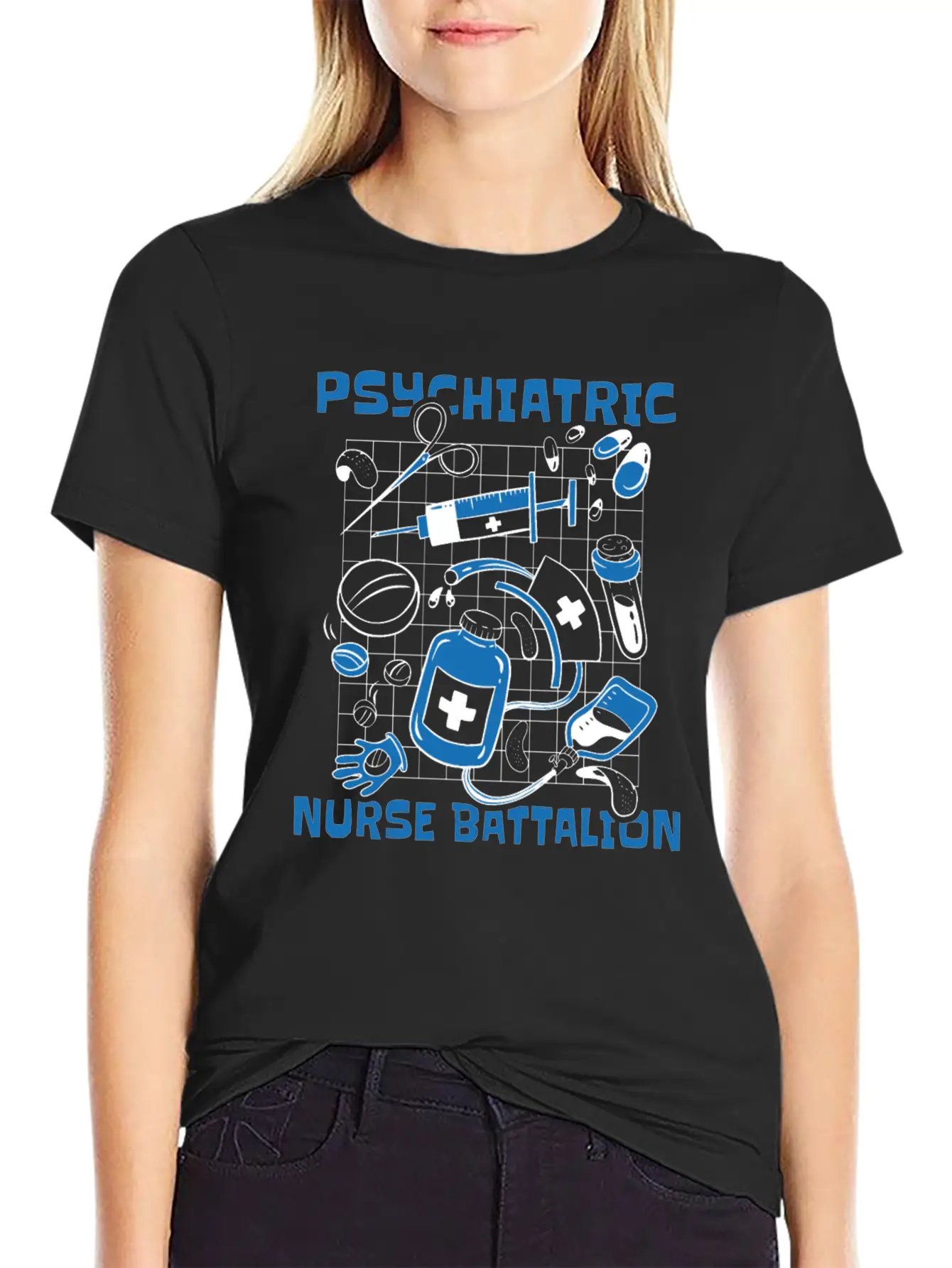 Nurse Nursing Psych Nurse Unisex Casual T-Shirt – Clean Design For Daily Comfort