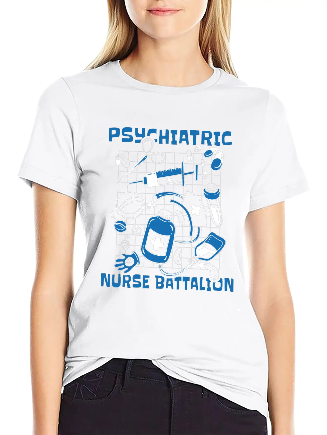 Nurse Nursing Psych Nurse Unisex Casual T-Shirt – Clean Design For Daily Comfort