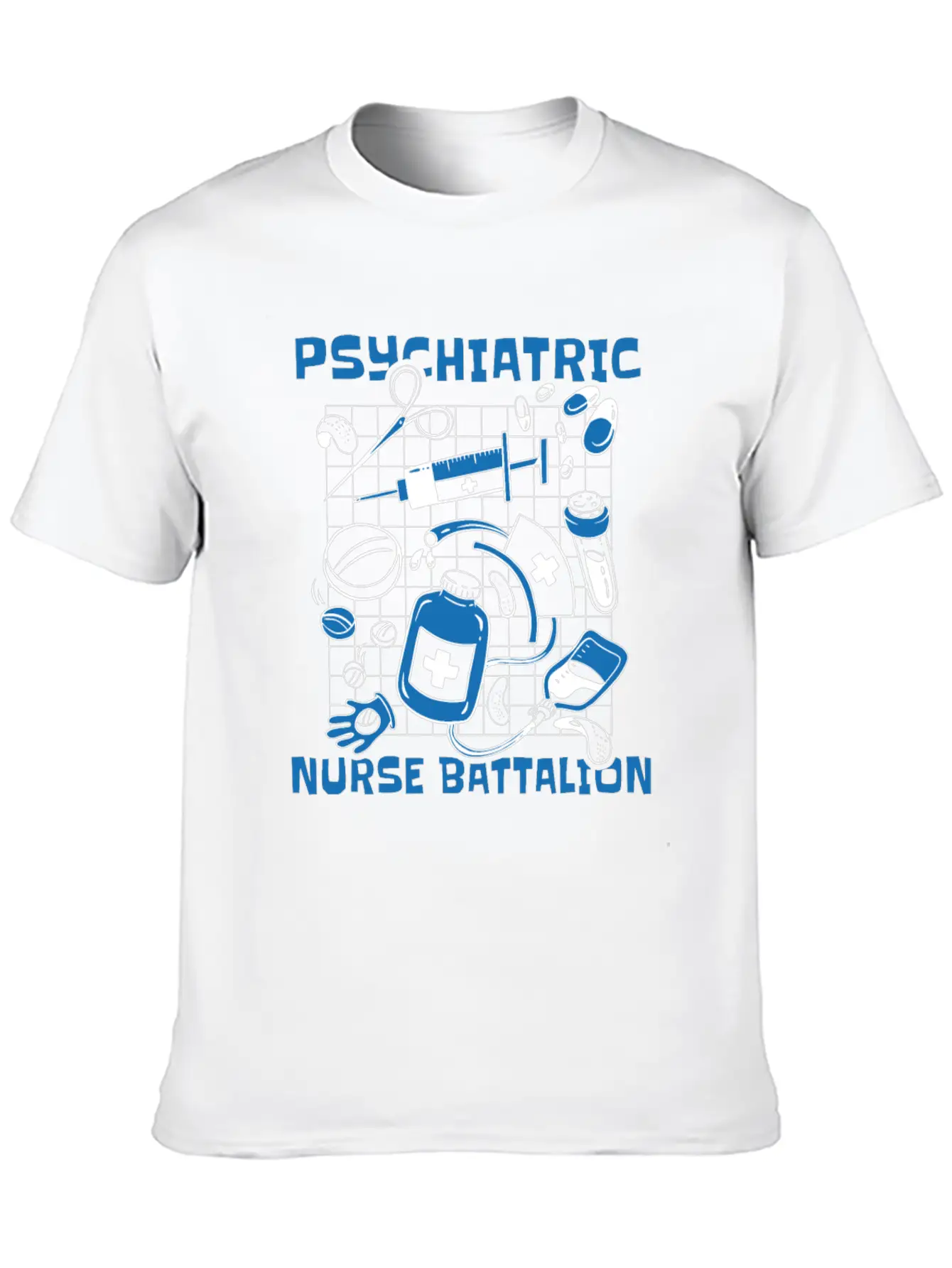 Nurse Nursing Psych Nurse Unisex Casual T-Shirt – Clean Design For Daily Comfort
