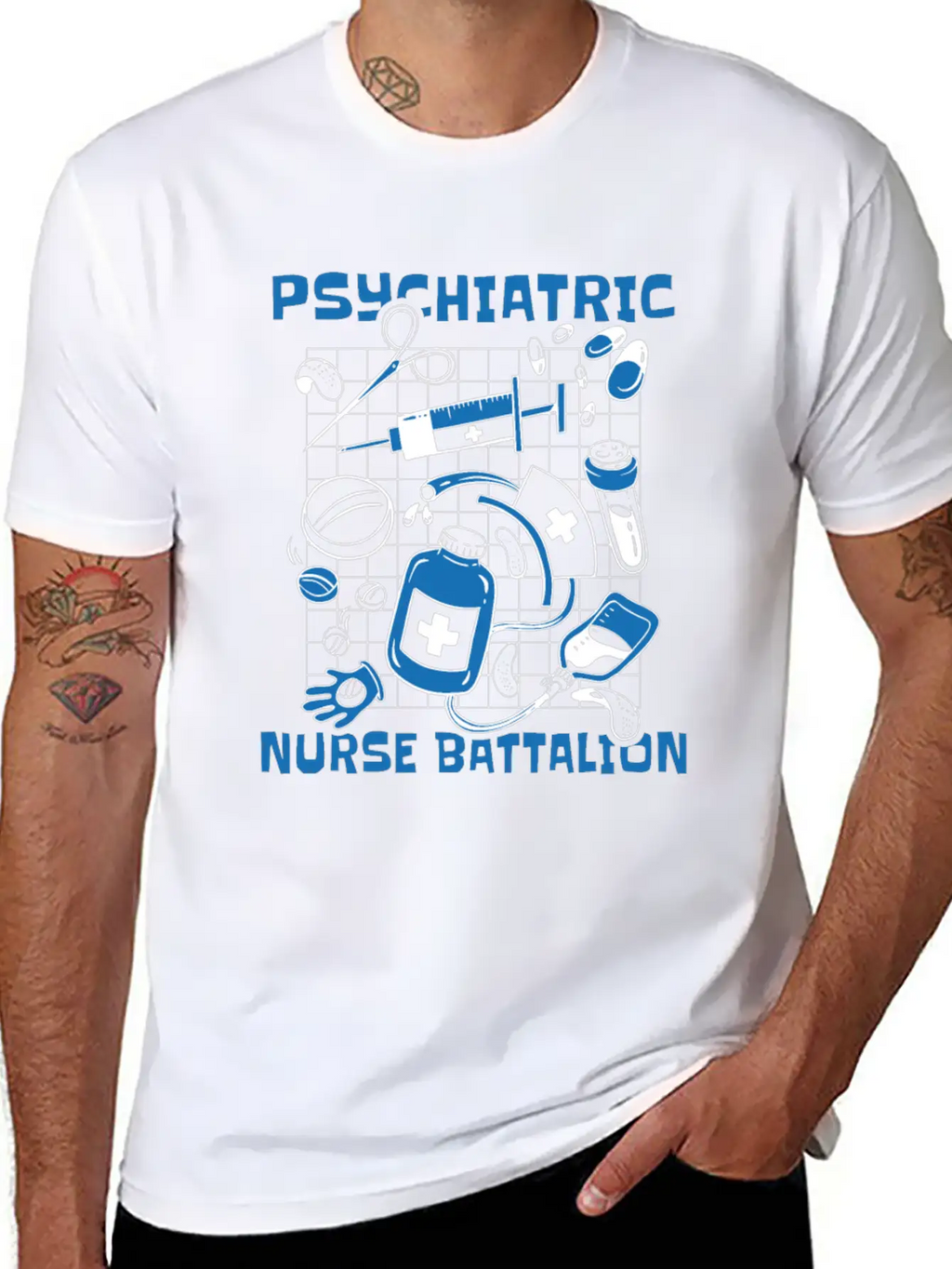 Nurse Nursing Psych Nurse Unisex Casual T-Shirt – Clean Design For Daily Comfort