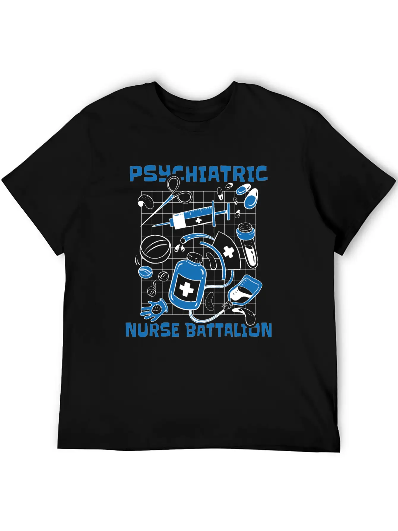 Nurse Nursing Psych Nurse Unisex Casual T-Shirt – Clean Design For Daily Comfort