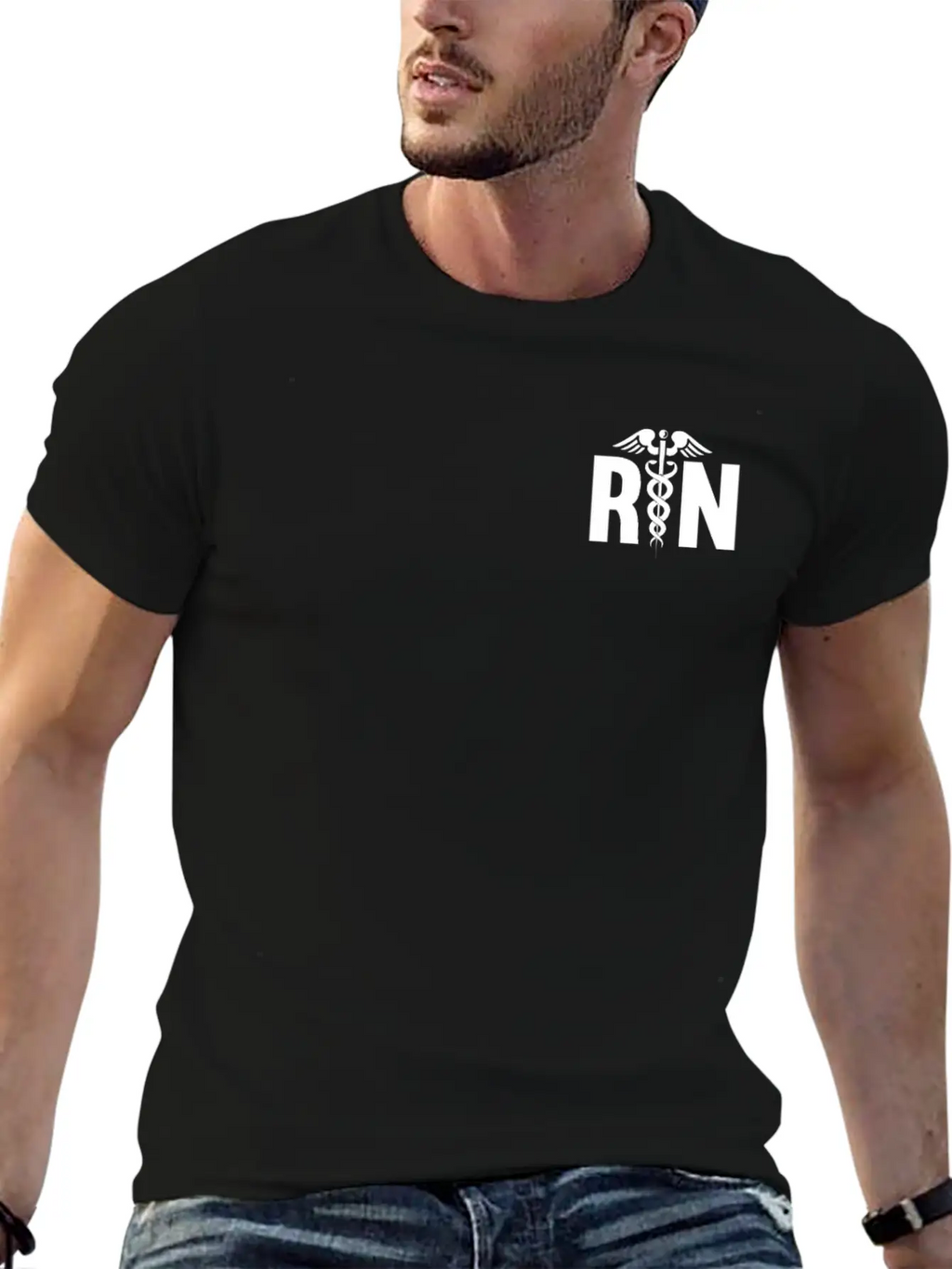 Nurse Nursing Registered Nurse Unisex Short Sleeve Soft Cotton T-Shirt – Casual Everyday Wear