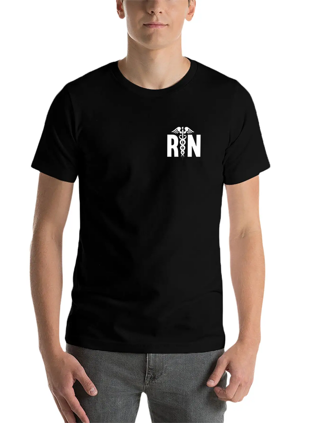 Nurse Nursing Registered Nurse Unisex Short Sleeve Soft Cotton T-Shirt – Casual Everyday Wear
