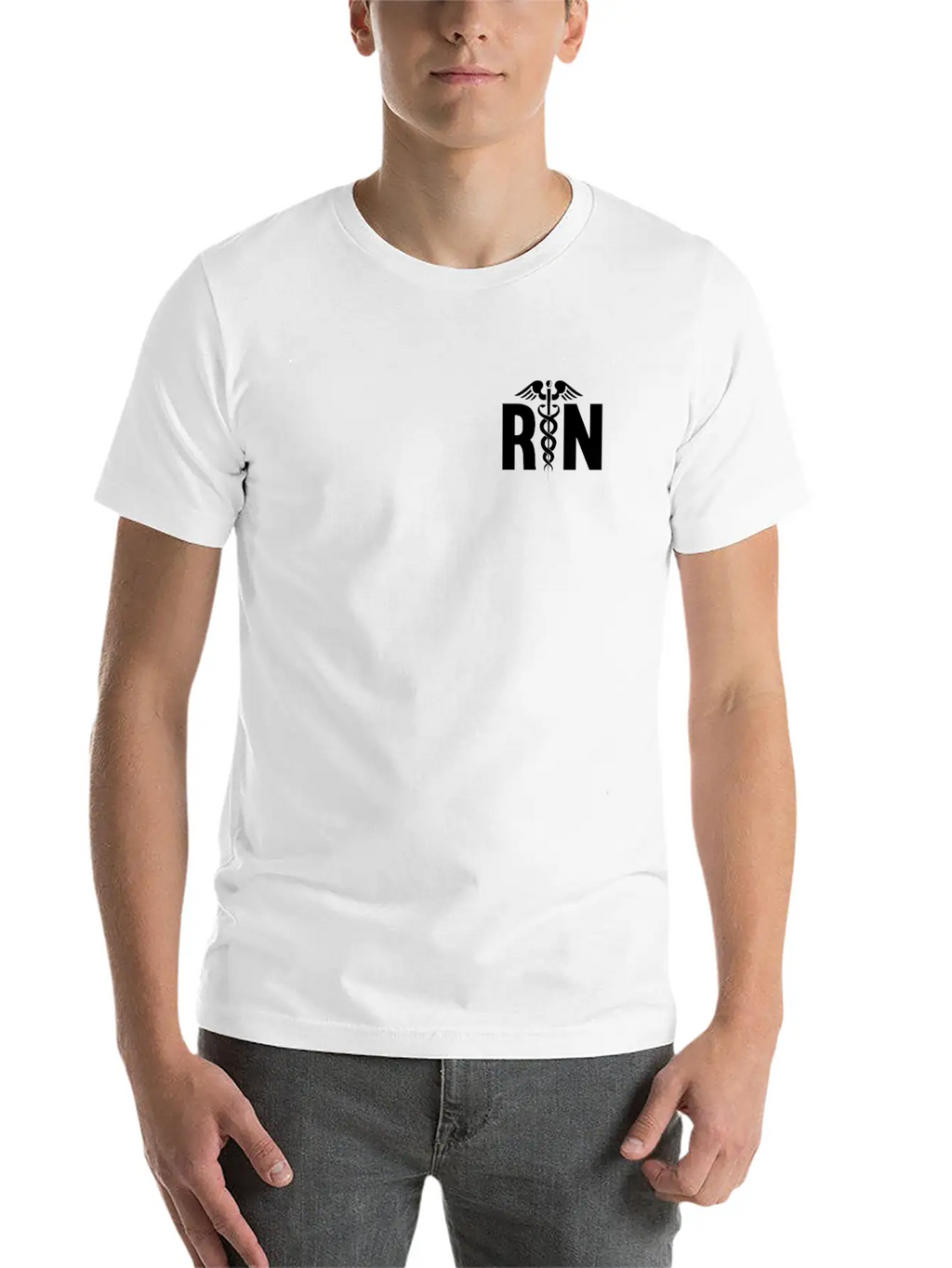 Nurse Nursing Registered Nurse Unisex Short Sleeve Soft Cotton T-Shirt – Casual Everyday Wear