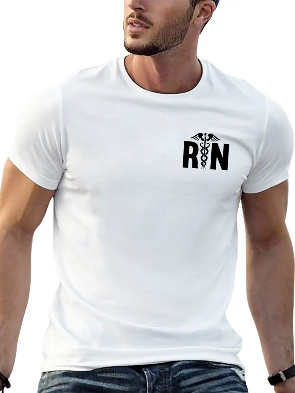Nurse Nursing Registered Nurse Unisex Short Sleeve Soft Cotton T-Shirt – Casual Everyday Wear