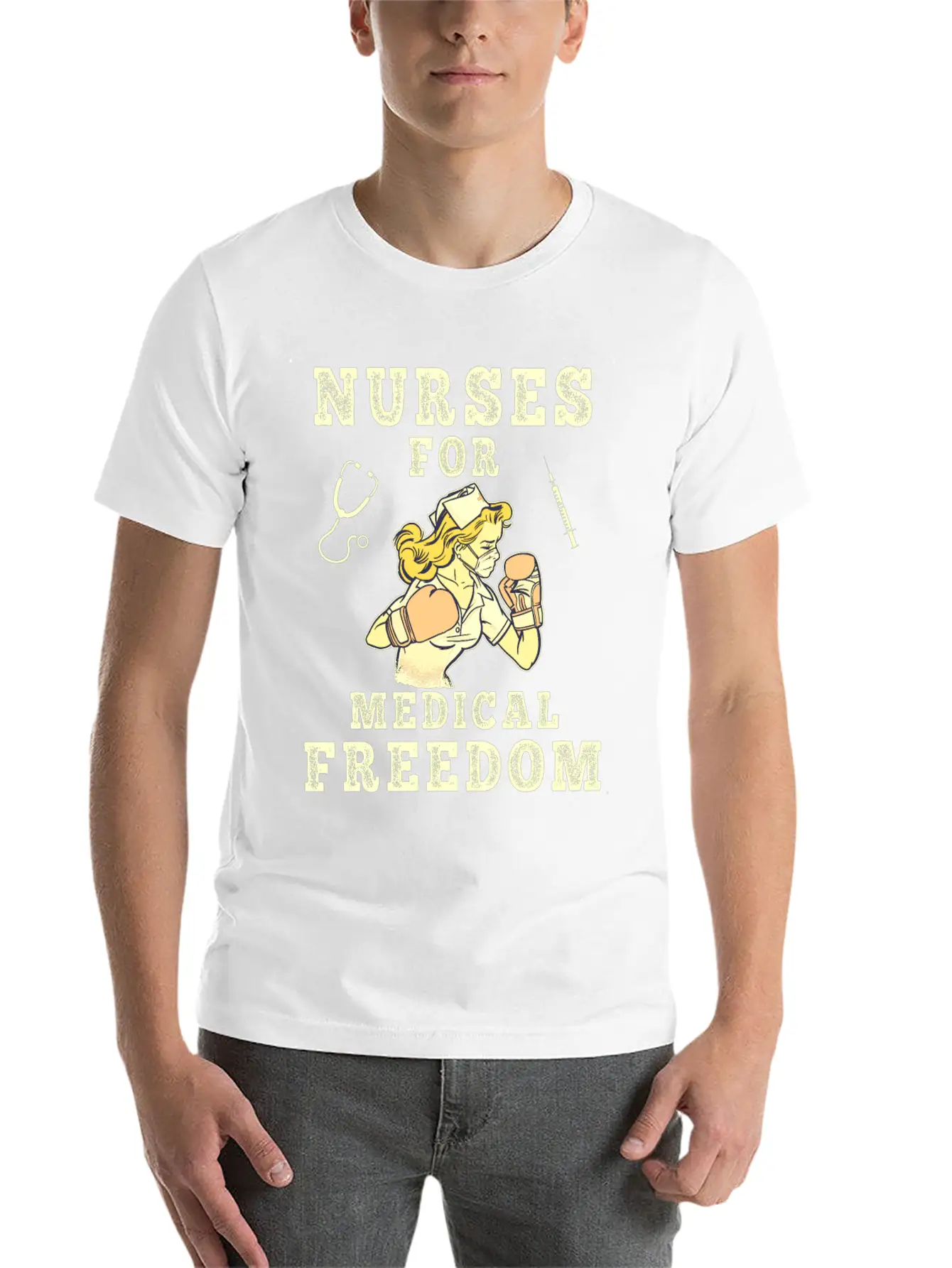 Nurse Vaccination Vaccinated Gift Essential Cotton Tee For Daily Outfits – Unisex Style