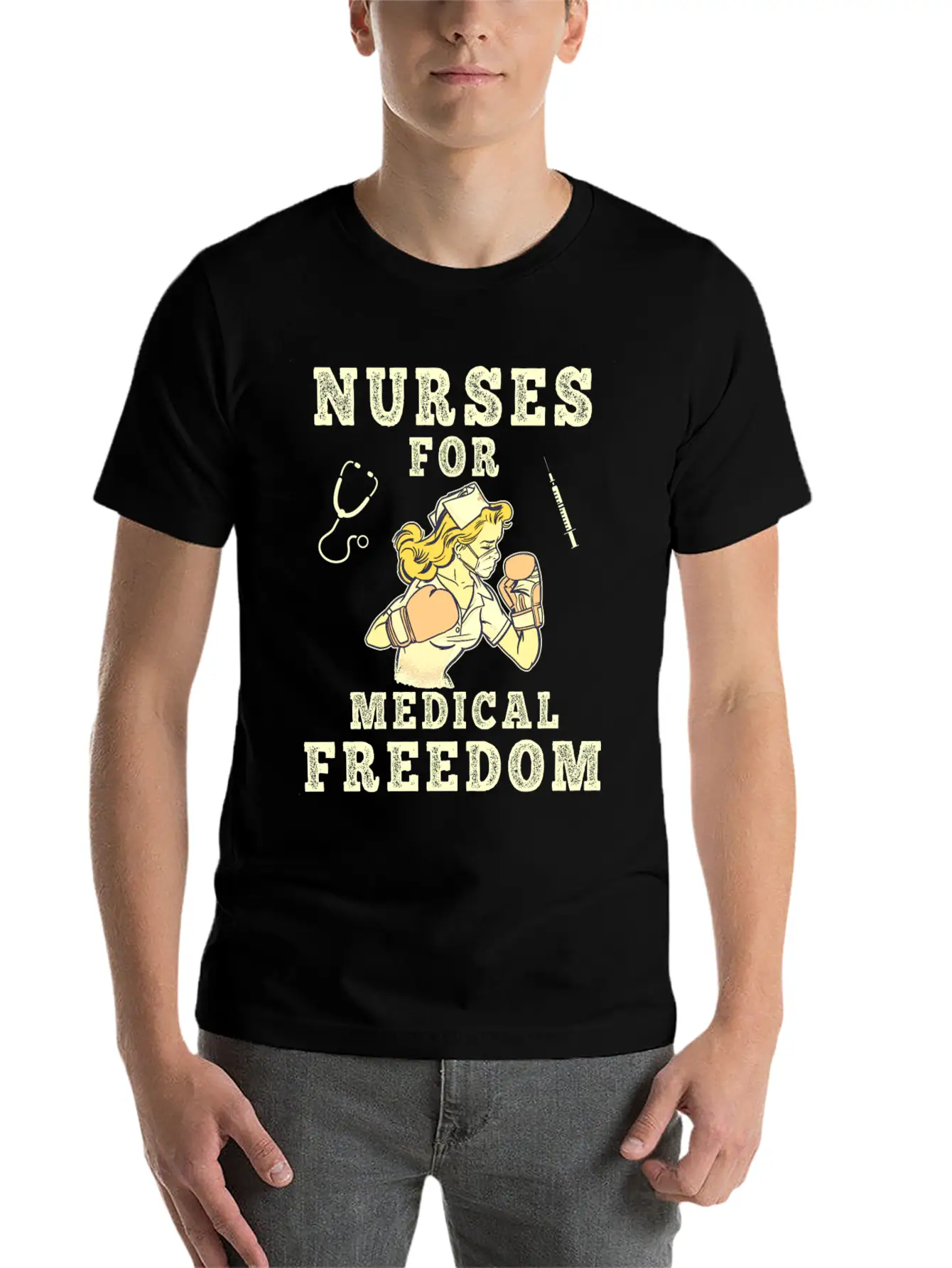 Nurse Vaccination Vaccinated Gift Essential Cotton Tee For Daily Outfits – Unisex Style