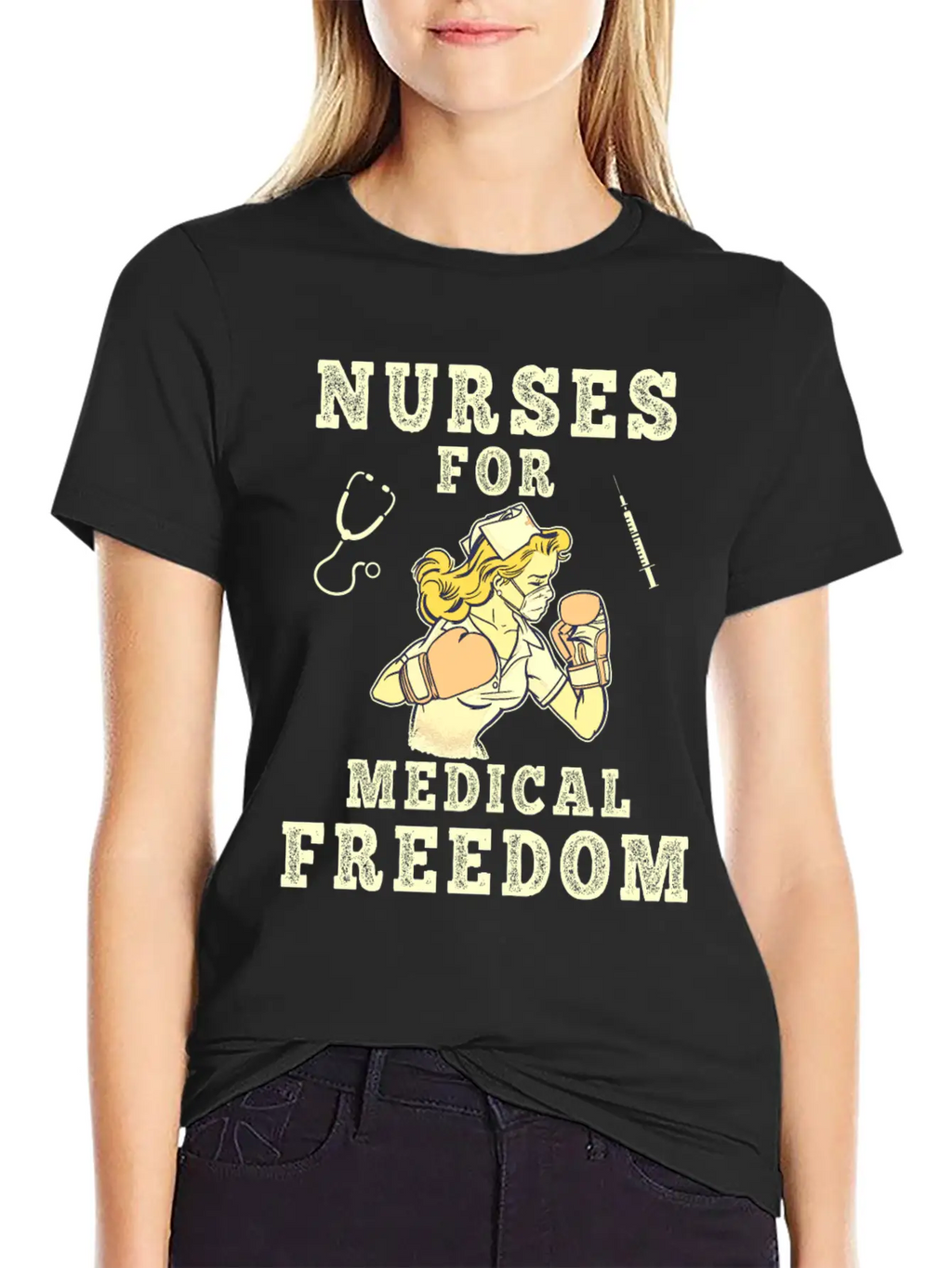Nurse Vaccination Vaccinated Gift Essential Cotton Tee For Daily Outfits – Unisex Style
