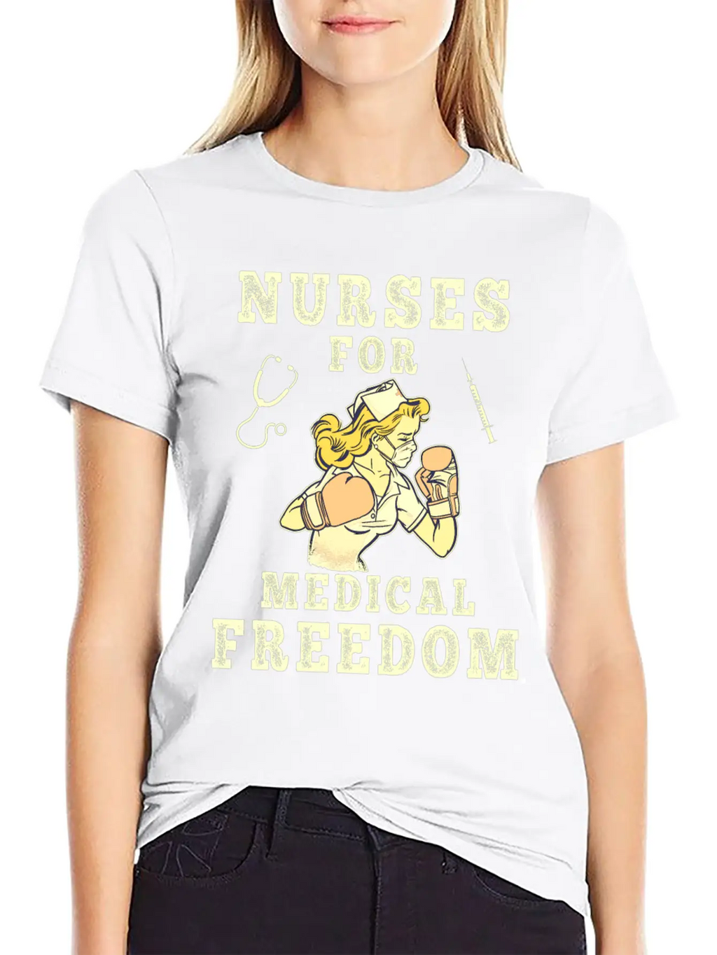 Nurse Vaccination Vaccinated Gift Essential Cotton Tee For Daily Outfits – Unisex Style