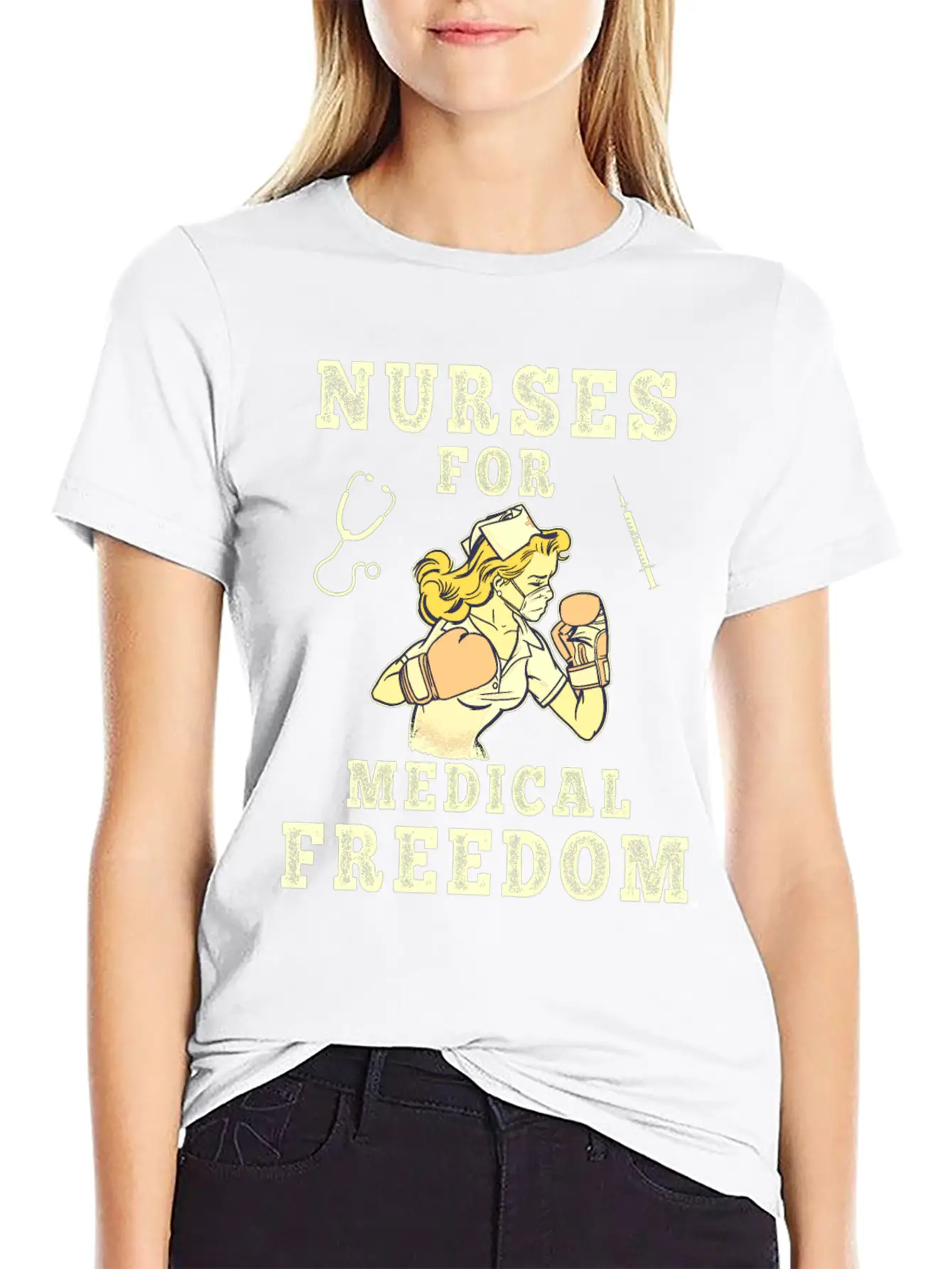 Nurse Vaccination Vaccinated Gift Essential Cotton Tee For Daily Outfits – Unisex Style
