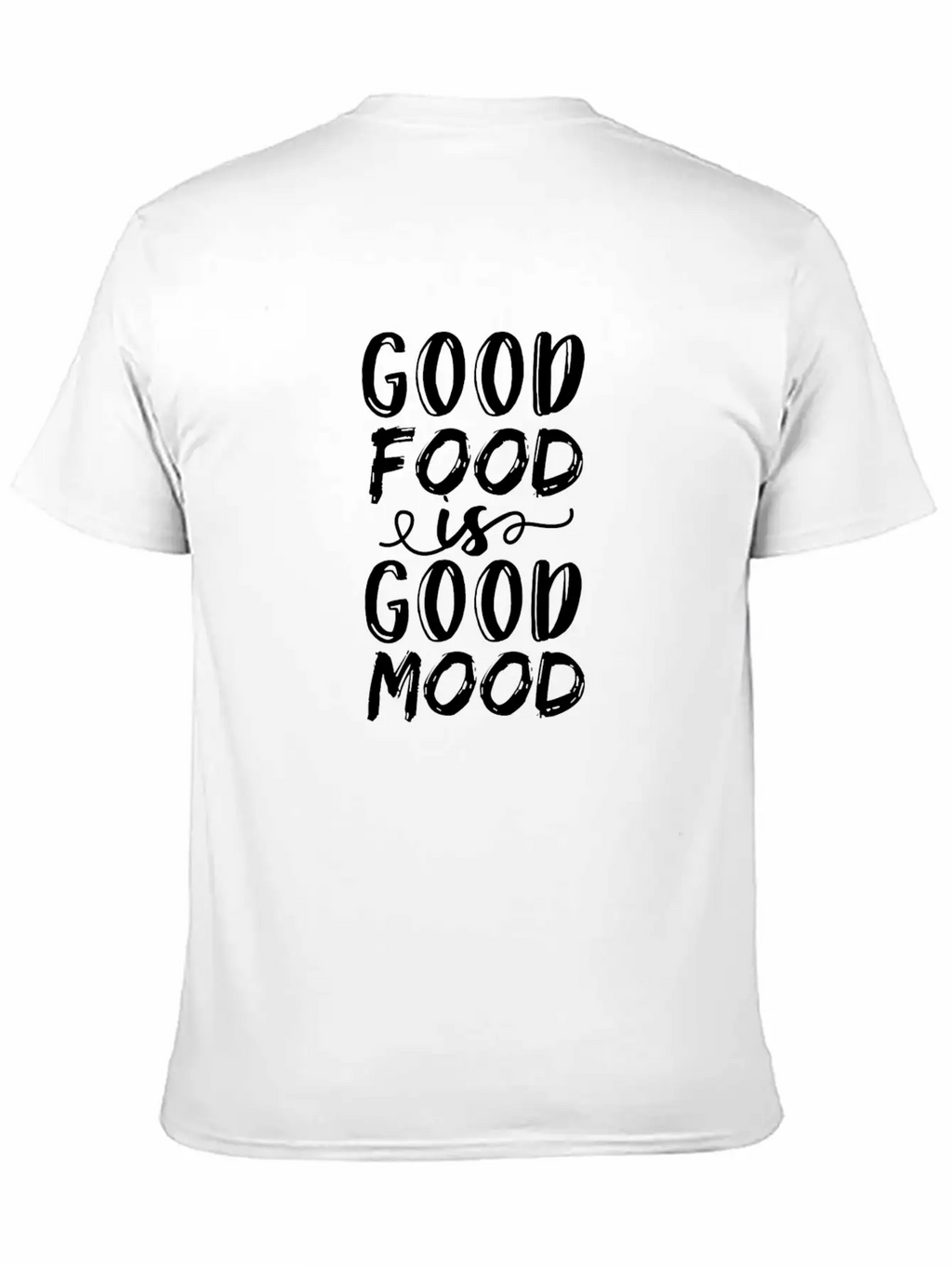 Nutrition. Food. Superfood. Cooking. Good Mood. Unisex Short Sleeve Soft Cotton T-Shirt – Casual Everyday Wear