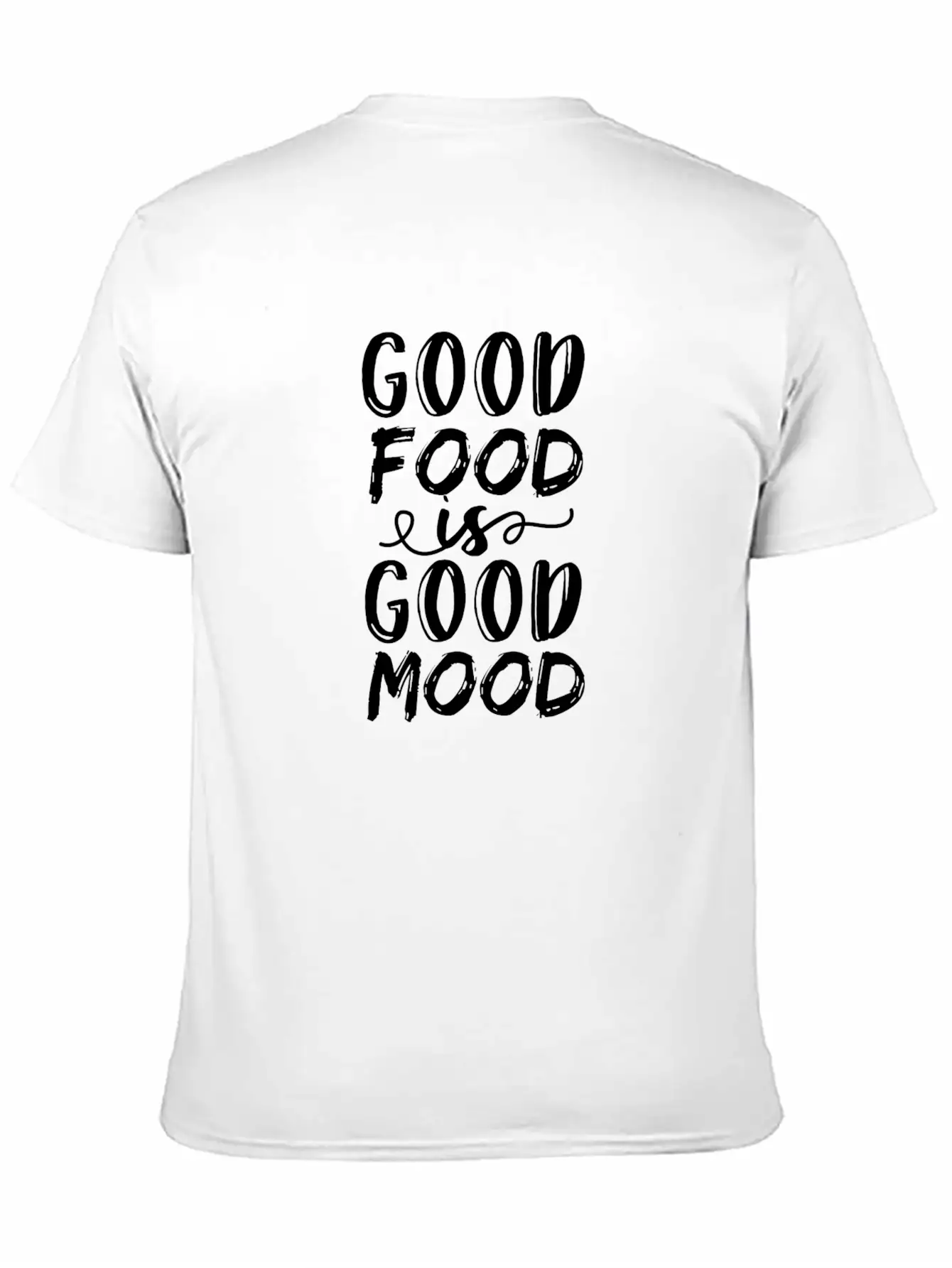 Nutrition. Food. Superfood. Cooking. Good Mood. Unisex Short Sleeve Soft Cotton T-Shirt – Casual Everyday Wear