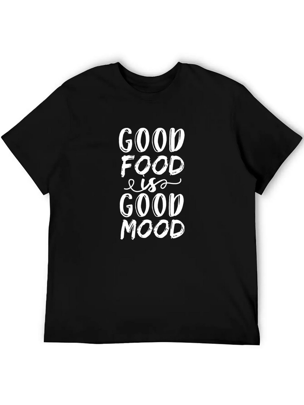 Nutrition. Food. Superfood. Cooking. Good Mood. Unisex Short Sleeve Soft Cotton T-Shirt – Casual Everyday Wear