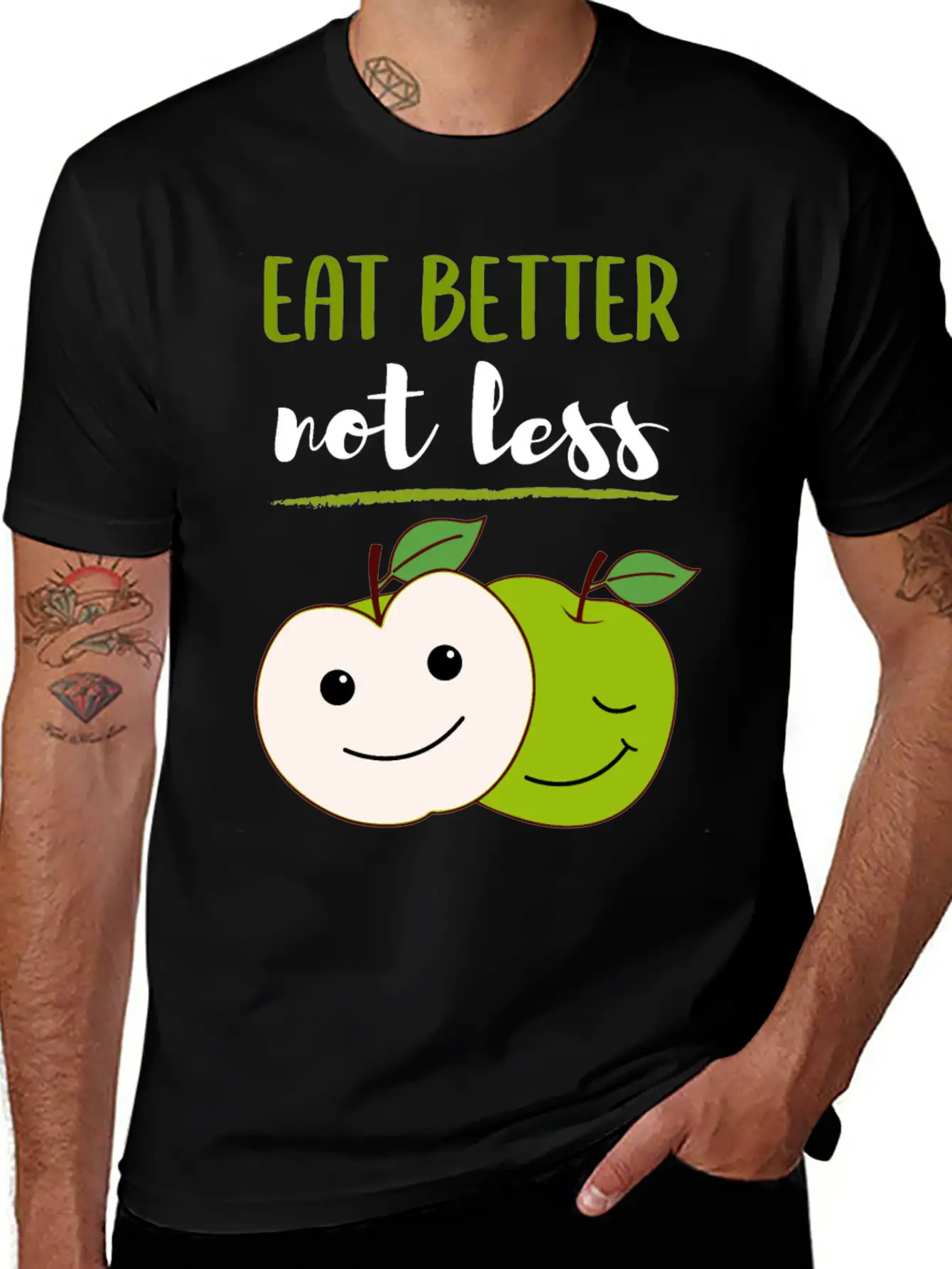 Nutritionist Nutrition Quote Eat Better Gift Casual Graphic T-Shirt – Simple And Comfortable Daily Wear