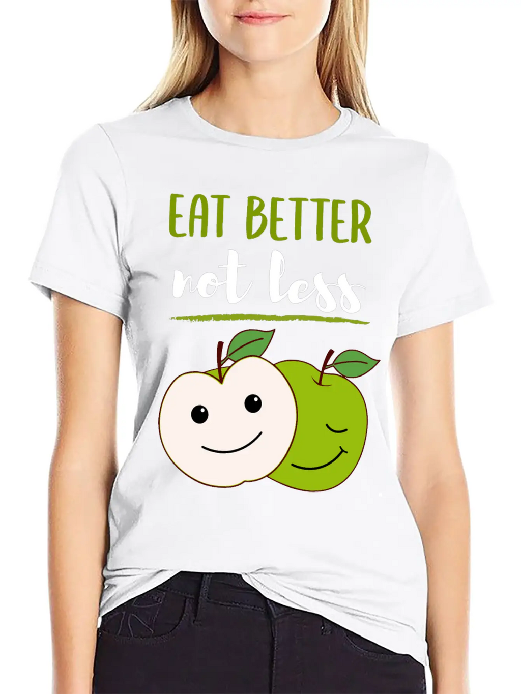 Nutritionist Nutrition Quote Eat Better Gift Casual Graphic T-Shirt – Simple And Comfortable Daily Wear