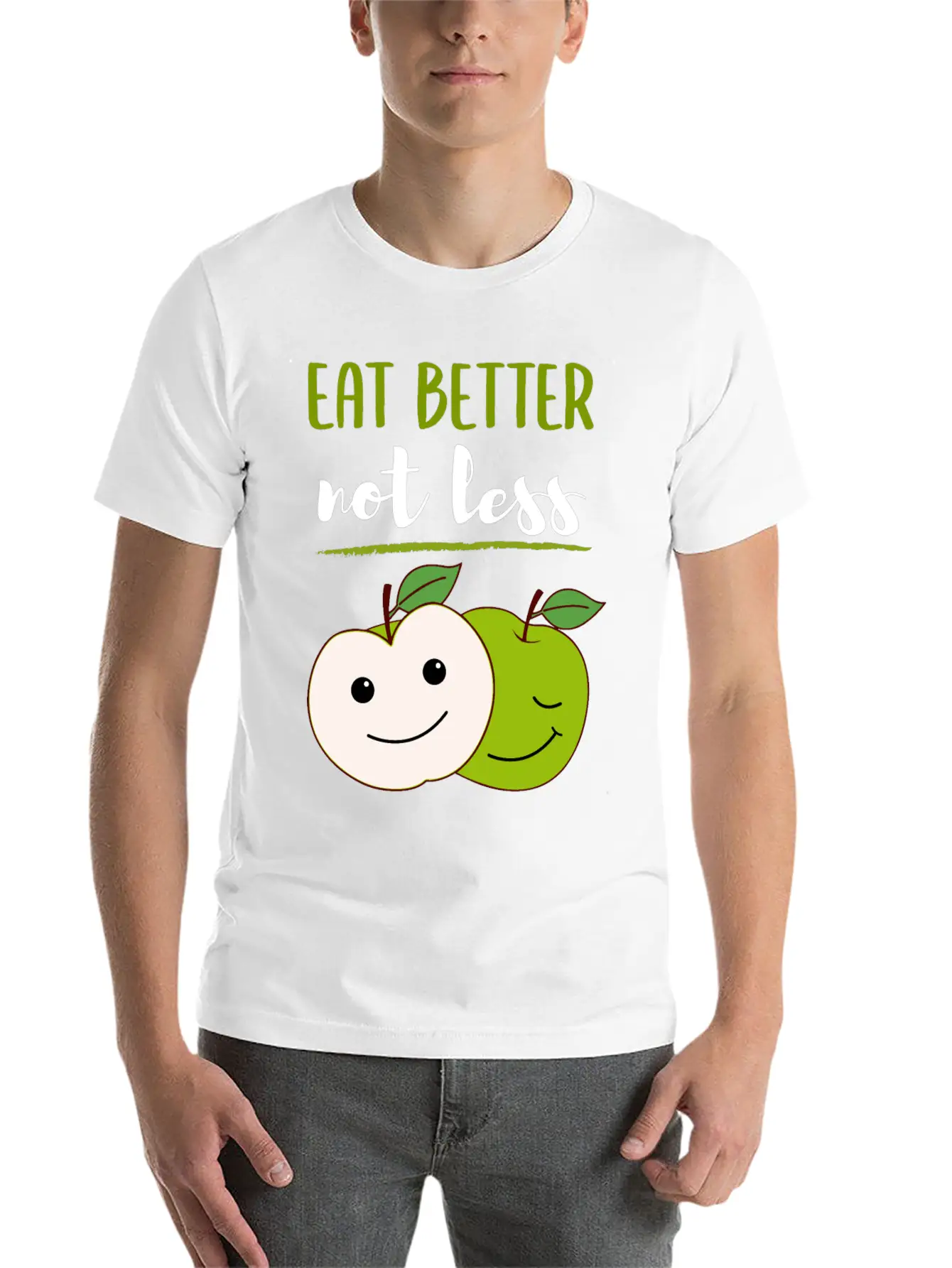 Nutritionist Nutrition Quote Eat Better Gift Casual Graphic T-Shirt – Simple And Comfortable Daily Wear