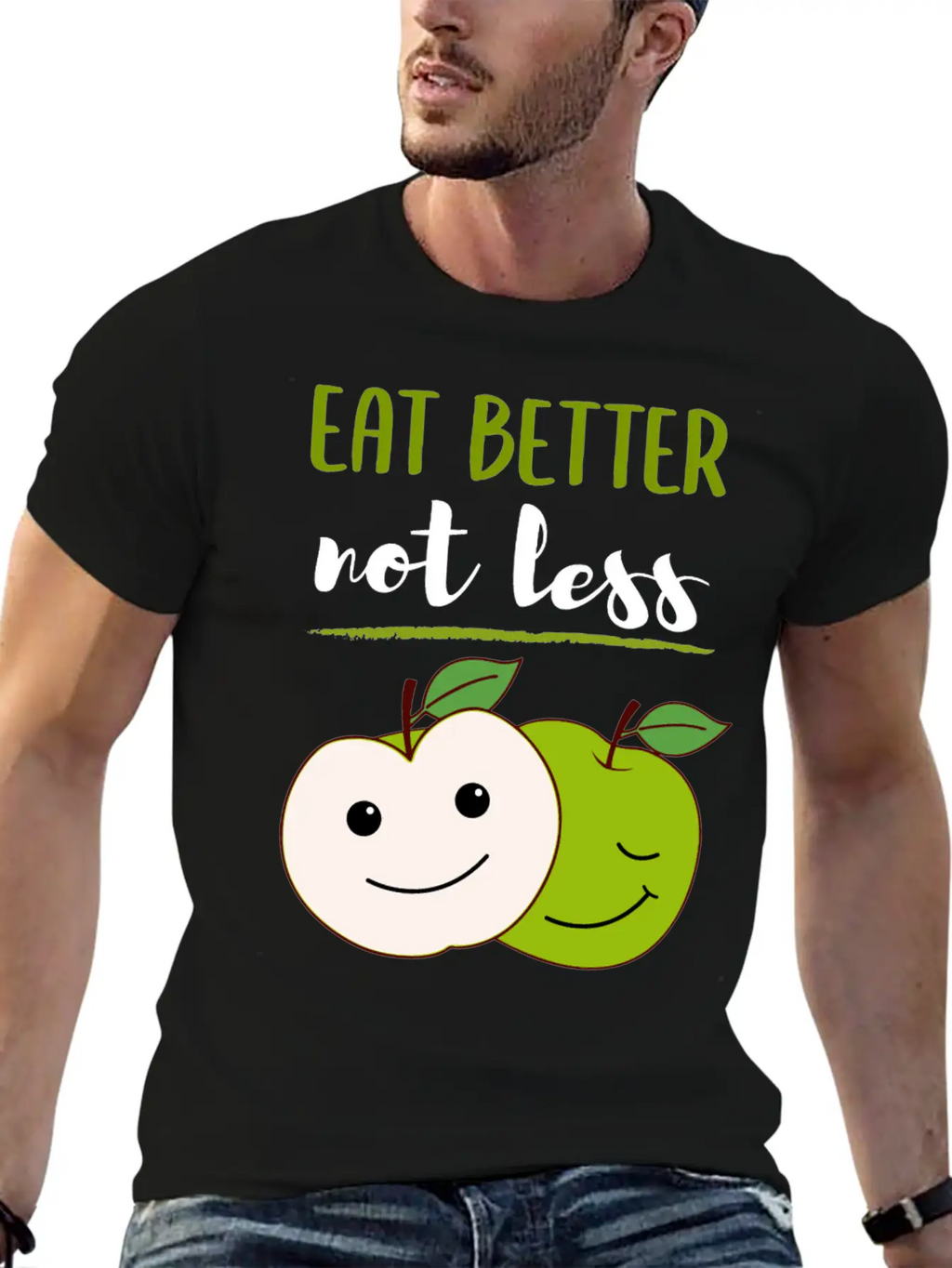 Nutritionist Nutrition Quote Eat Better Gift Casual Graphic T-Shirt – Simple And Comfortable Daily Wear