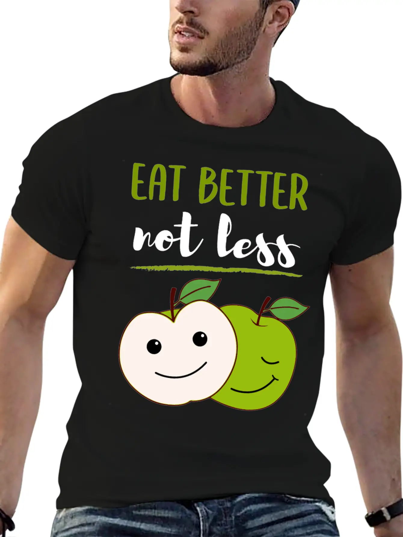 Nutritionist Nutrition Quote Eat Better Gift Casual Graphic T-Shirt – Simple And Comfortable Daily Wear