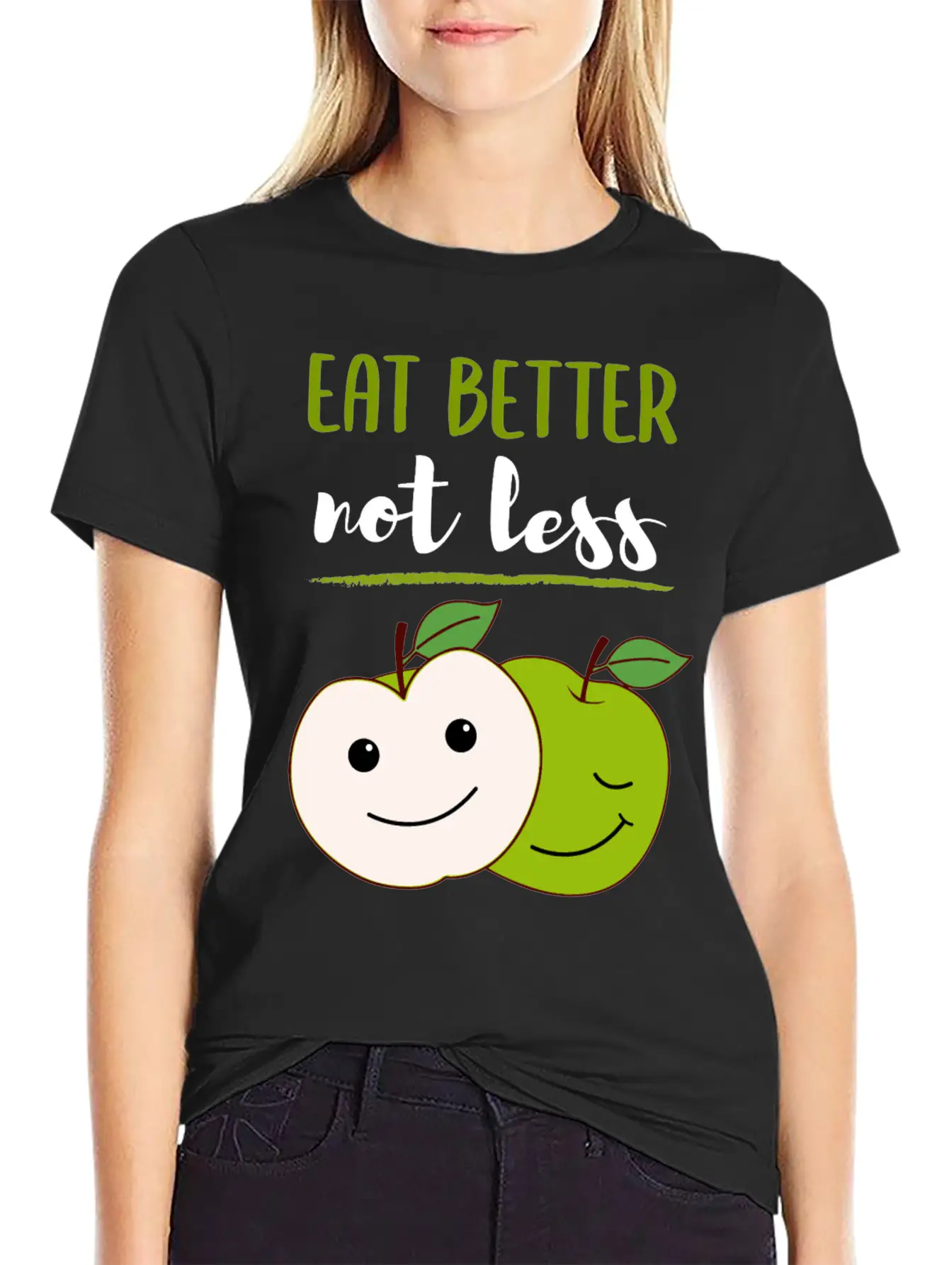 Nutritionist Nutrition Quote Eat Better Gift Casual Graphic T-Shirt – Simple And Comfortable Daily Wear