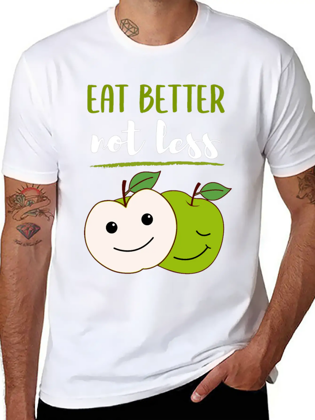 Nutritionist Nutrition Quote Eat Better Gift Casual Graphic T-Shirt – Simple And Comfortable Daily Wear