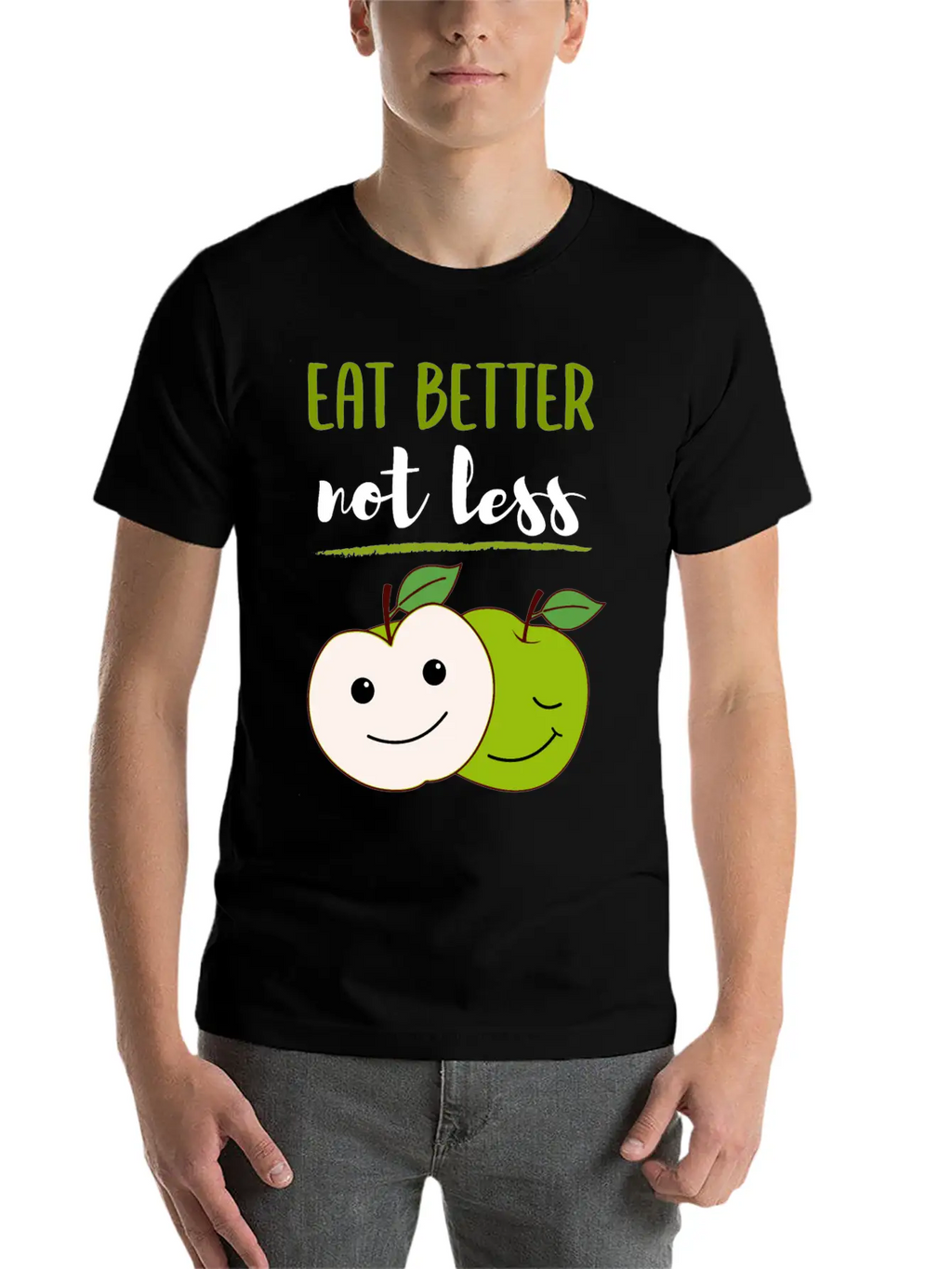 Nutritionist Nutrition Quote Eat Better Gift Casual Graphic T-Shirt – Simple And Comfortable Daily Wear