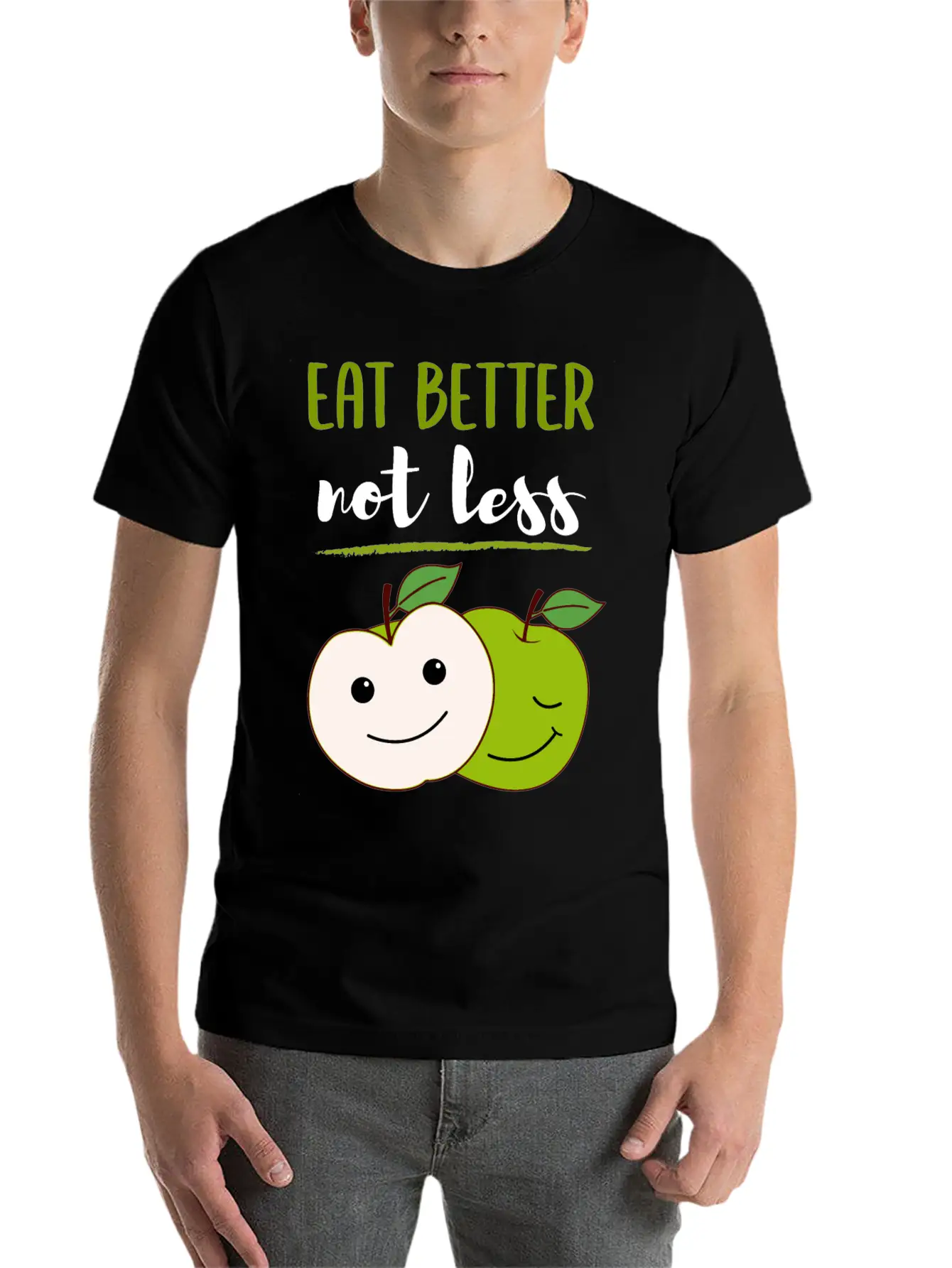 Nutritionist Nutrition Quote Eat Better Gift Casual Graphic T-Shirt – Simple And Comfortable Daily Wear