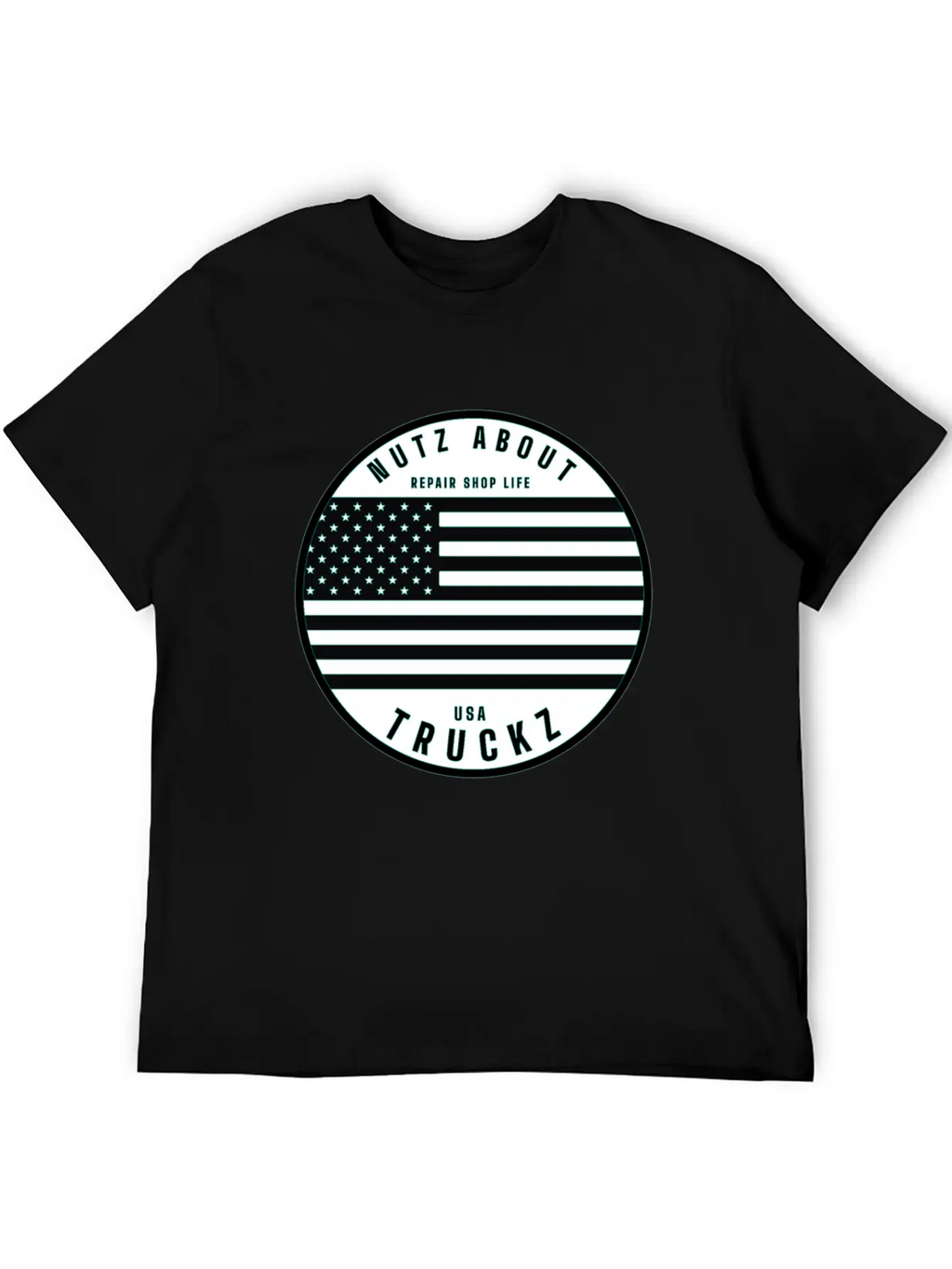 Nutz About USA Truckz Unisex Casual T-Shirt – Clean Design For Daily Comfort