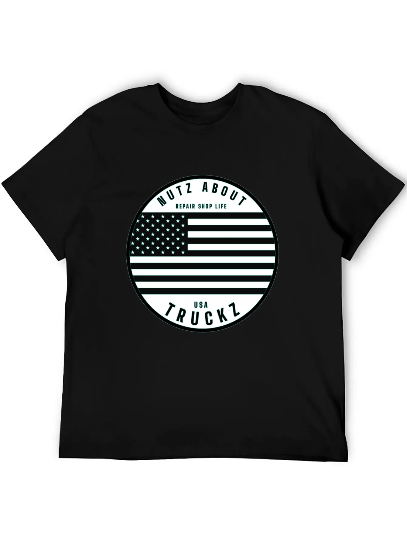 Nutz About USA Truckz Unisex Casual T-Shirt – Clean Design For Daily Comfort